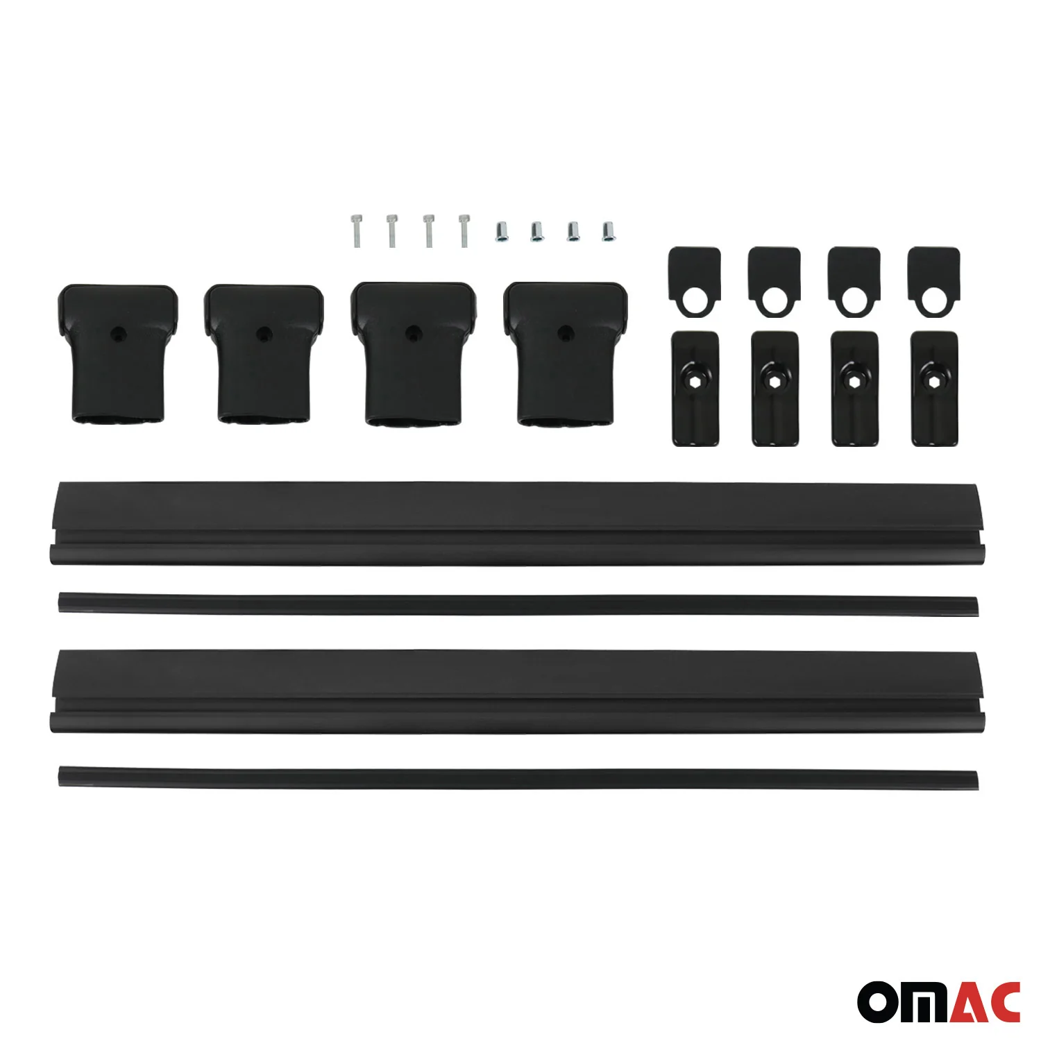 1999-2004 Jeep Grand Cherokee Roof Rack Cross Bars Black - Image 9