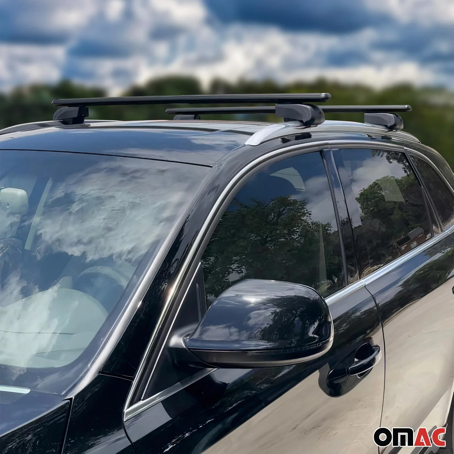 Roof Rack Cross Bars Luggage Carrier for Ford Escape 2020-2024 Black - Image 3