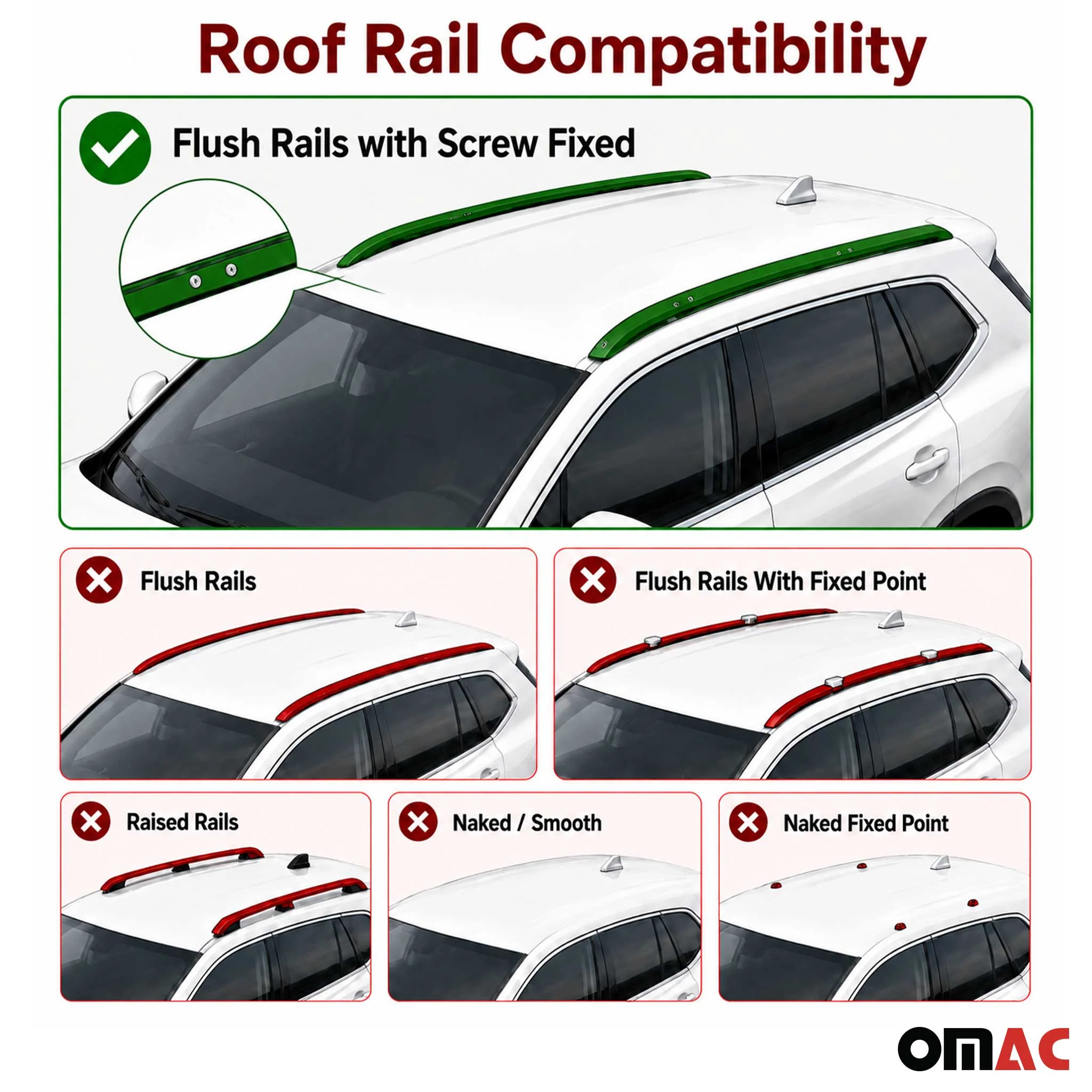 2012-2016 Honda CR-V Roof Rack Cross Bars Black - Image 3
