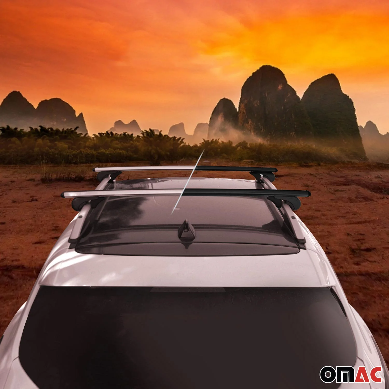 Roof Rack Cross Bars Luggage Carrier for Nissan Frontier 2005-2021 TÜV Black 2x - Image 7