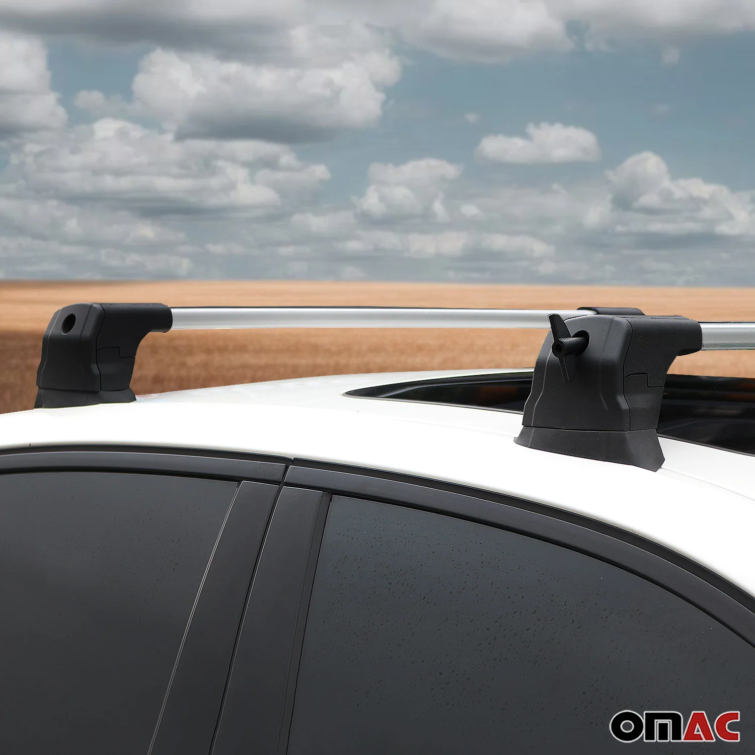 2013-2015 Subaru XV Crosstrek Roof Rack Cross Bars Silver - Image 10