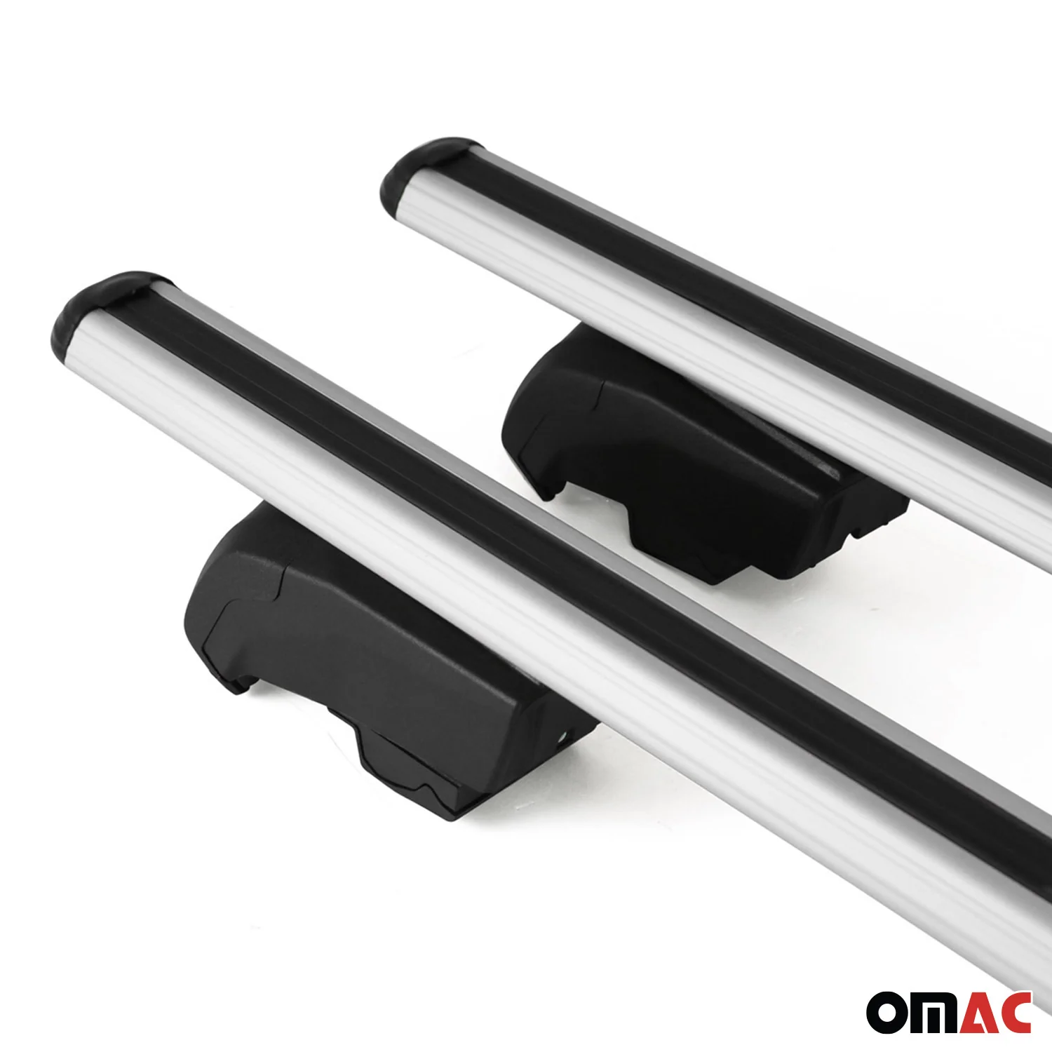 Roof Rack Cross Bars Luggage Carrier for Volvo V90 2017-2021 Aluminium Gray 2x - Image 12