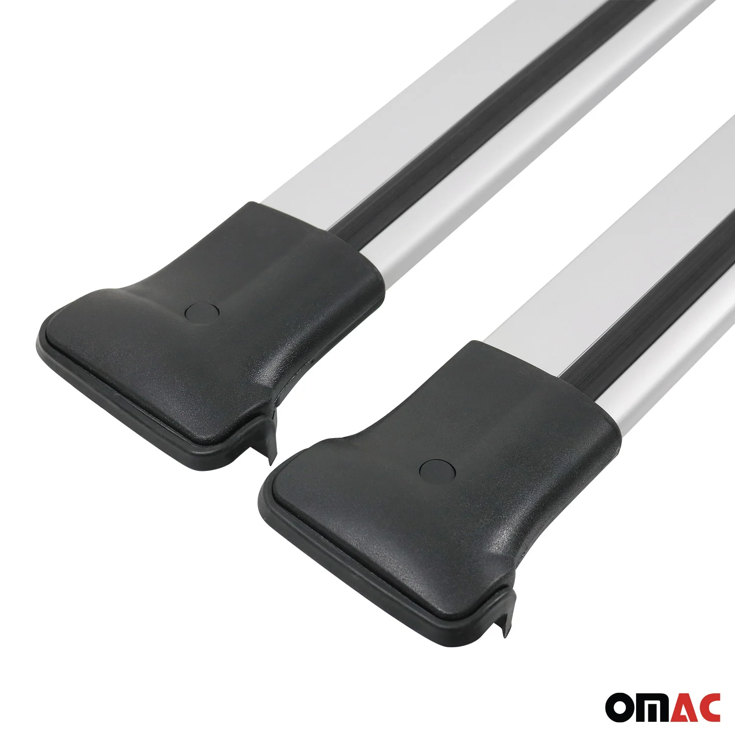 2007-2021 Mitsubishi Pajero V80 Roof Rack Cross Bars Silver - Image 10