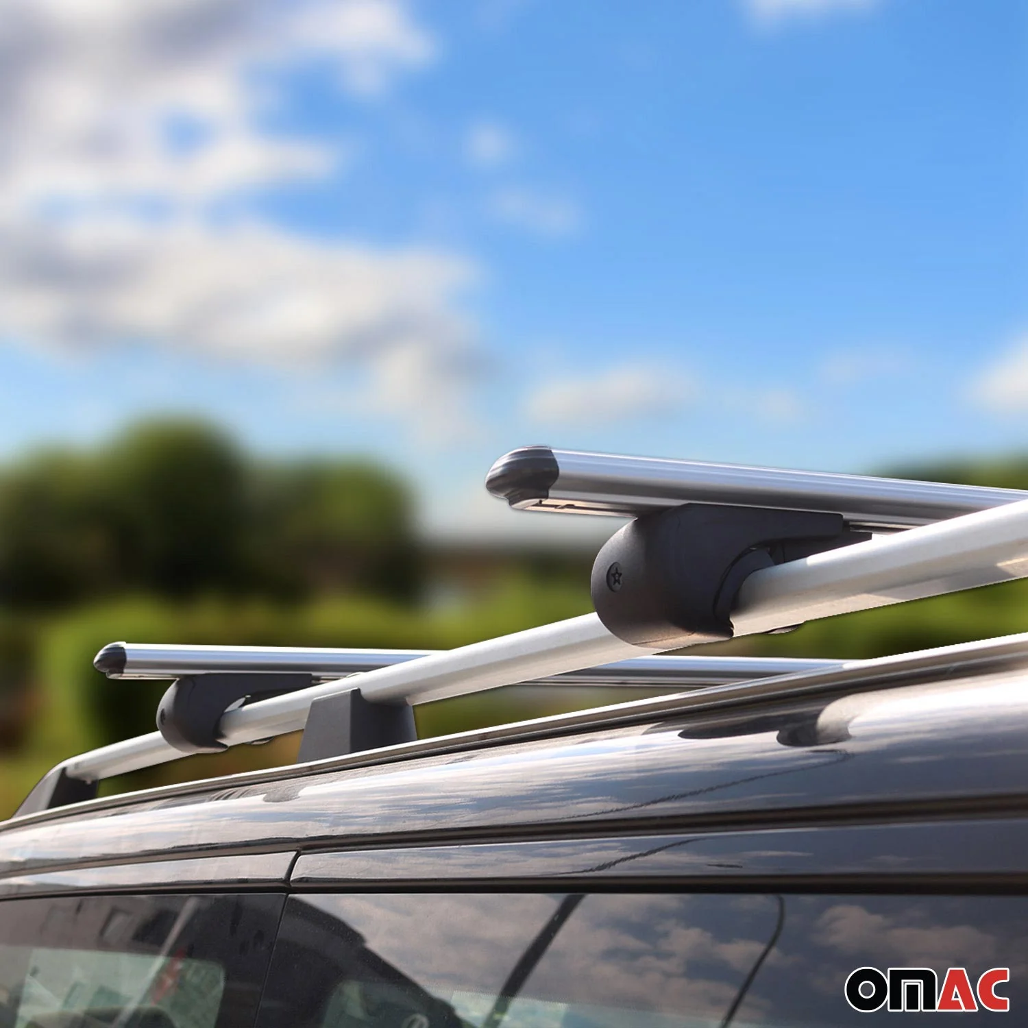 2019-2025 Subaru Forester V Roof Rack Cross Bars Silver - Image 11