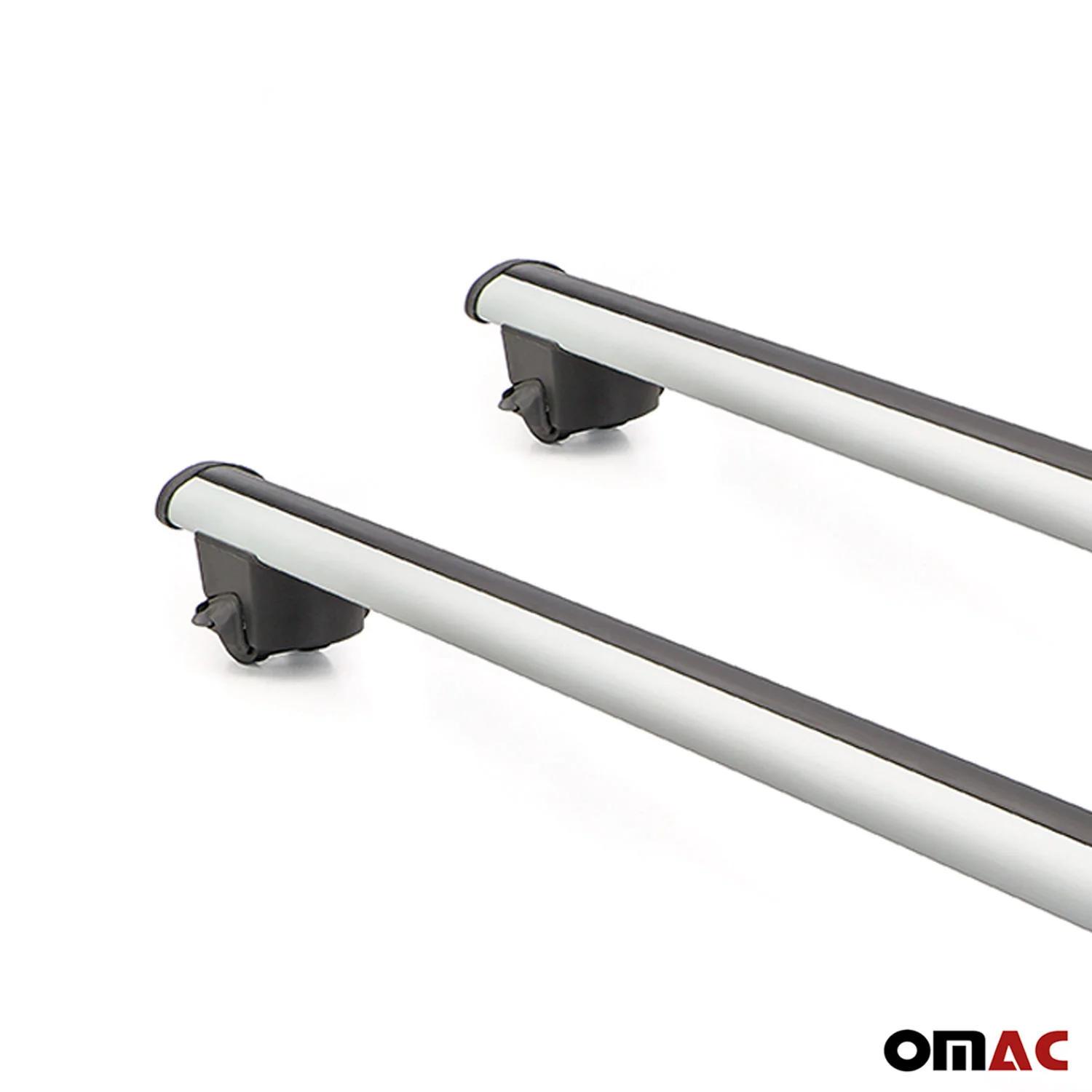 2009-2016 Audi A4 Allroad Roof Rack Cross Bars Silver - Image 12