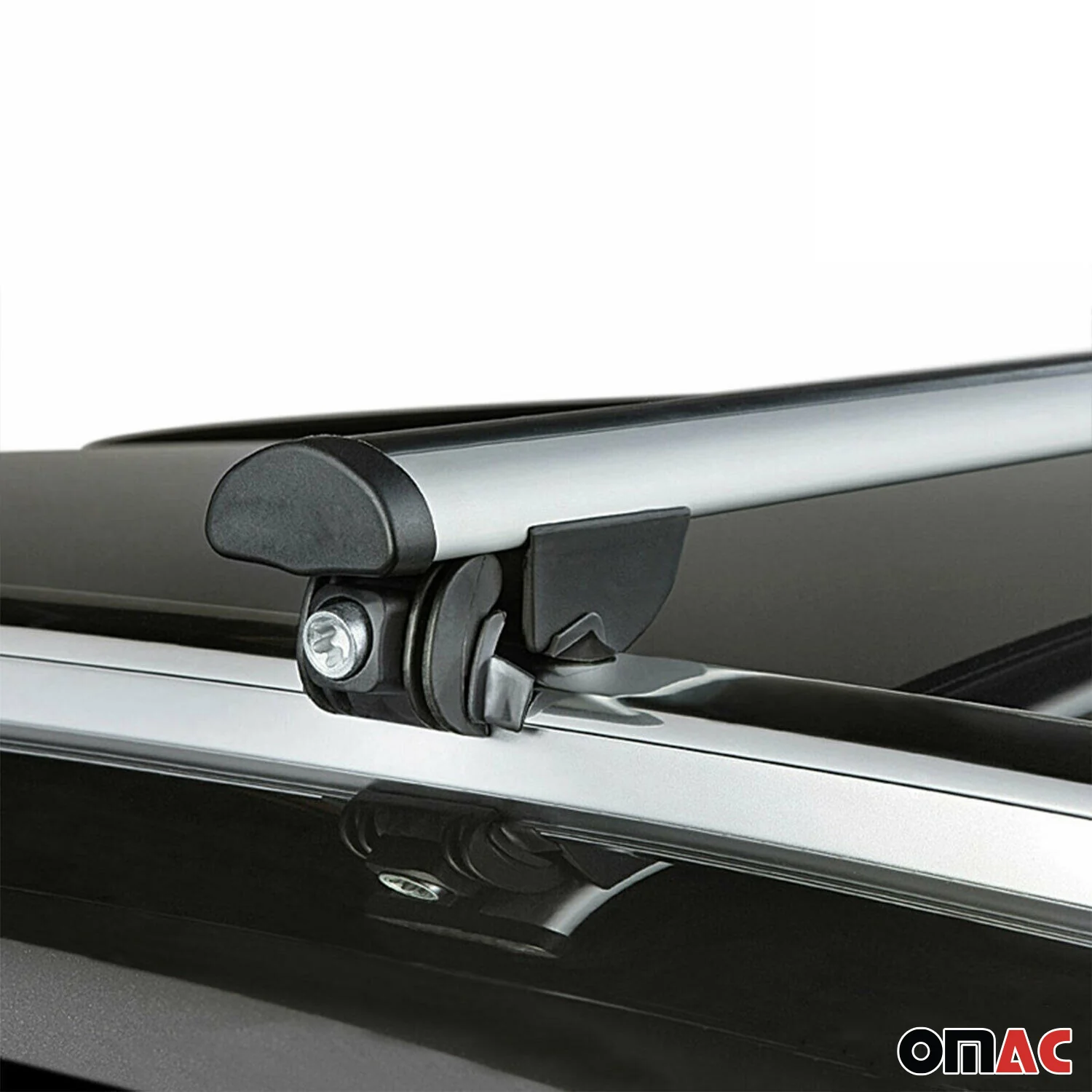 220 Lbs Luggage Roof Rack Cross Bars for Audi A4 C6 Allroad 2006-2011 Gray - Image 3