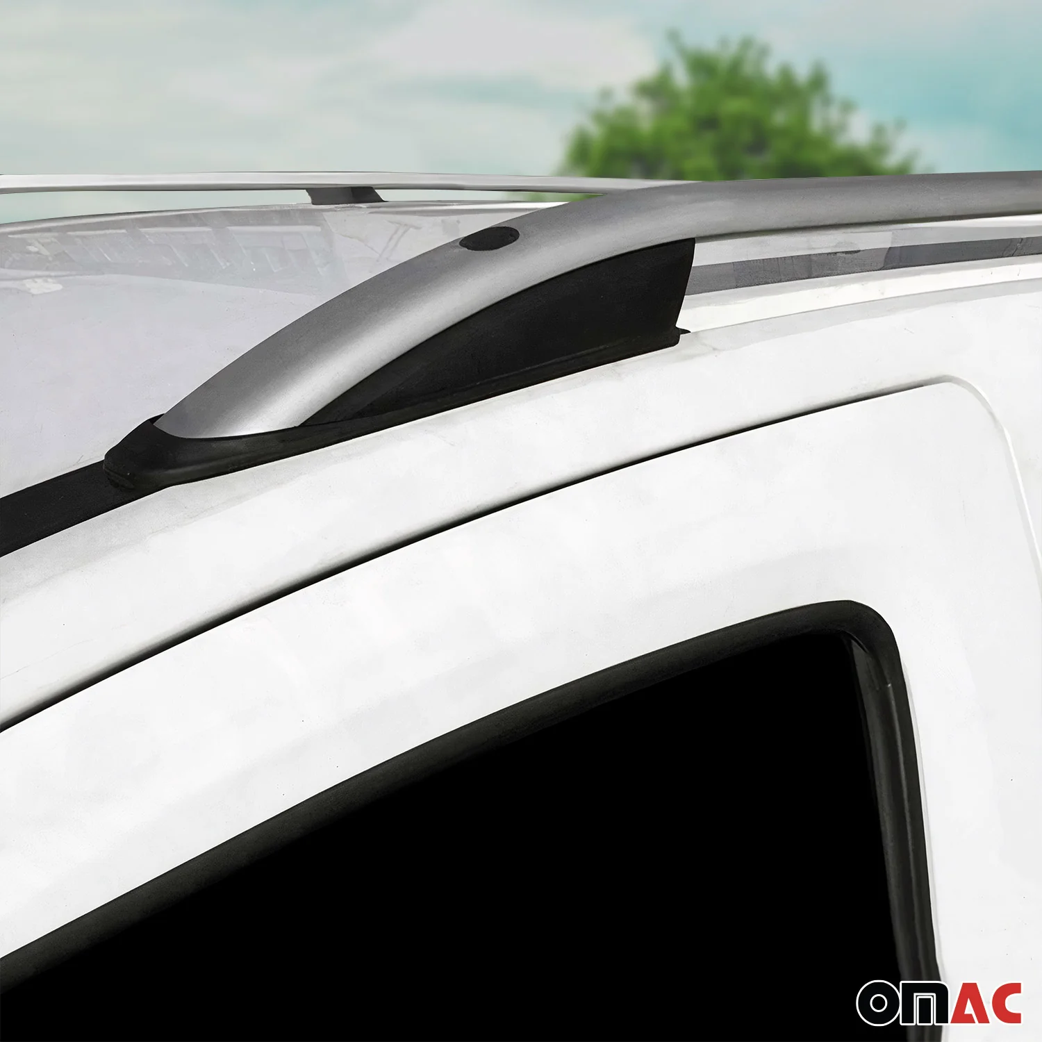 2009-2017 VW Tiguan Roof Rack Rails Side Rails Silver - Image 5