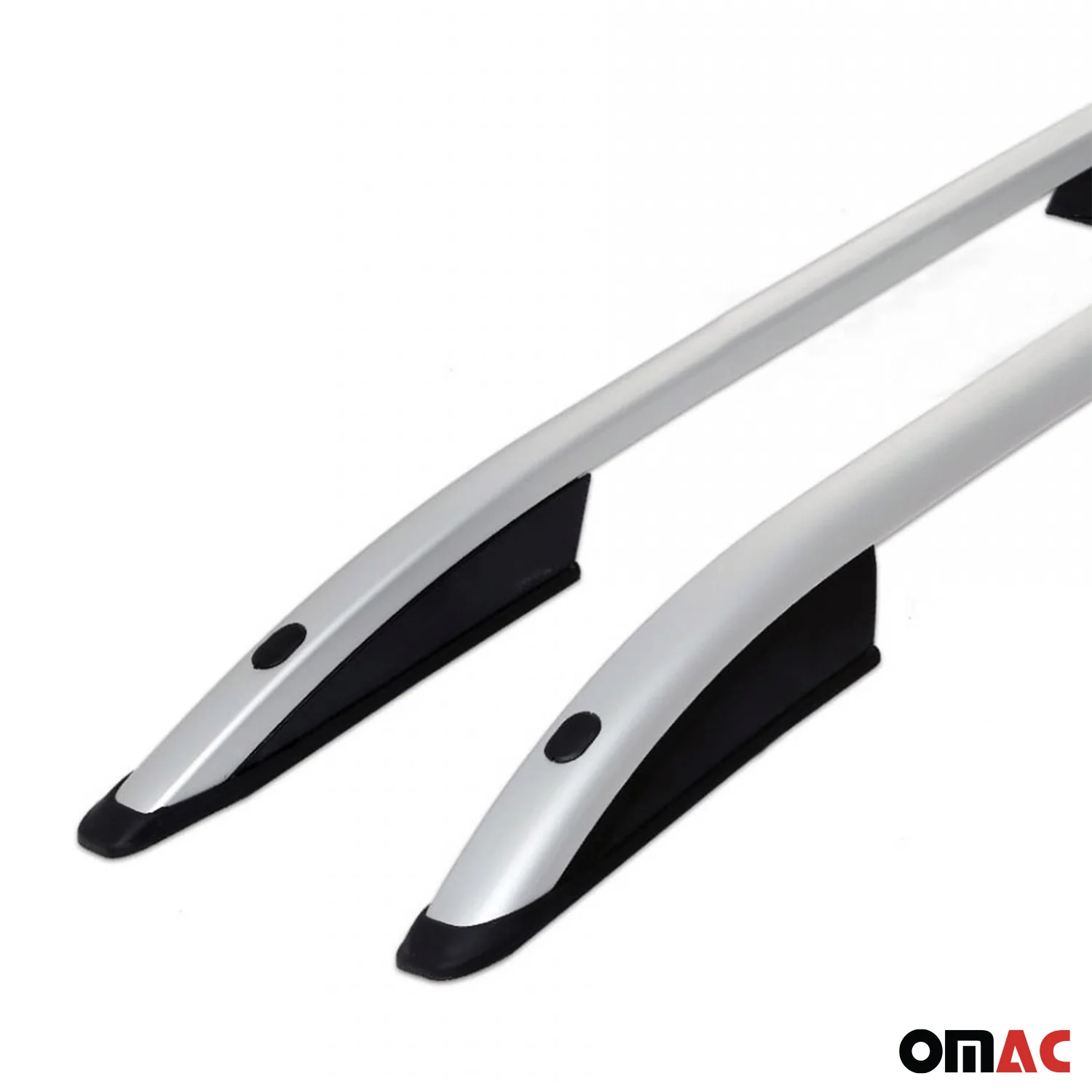 2009-2017 VW Tiguan Roof Rack Rails Side Rails Silver - Image 6