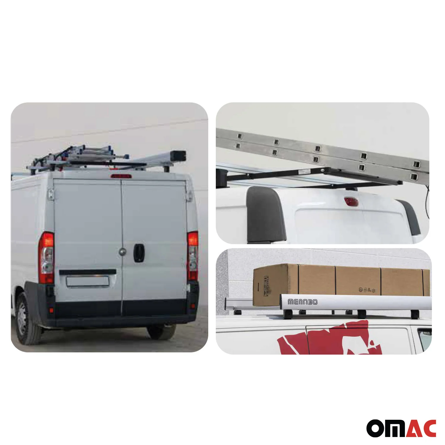 2014-2019 Ford Transit Connect L1 Roof Racks Cross Bars Set - Image 11