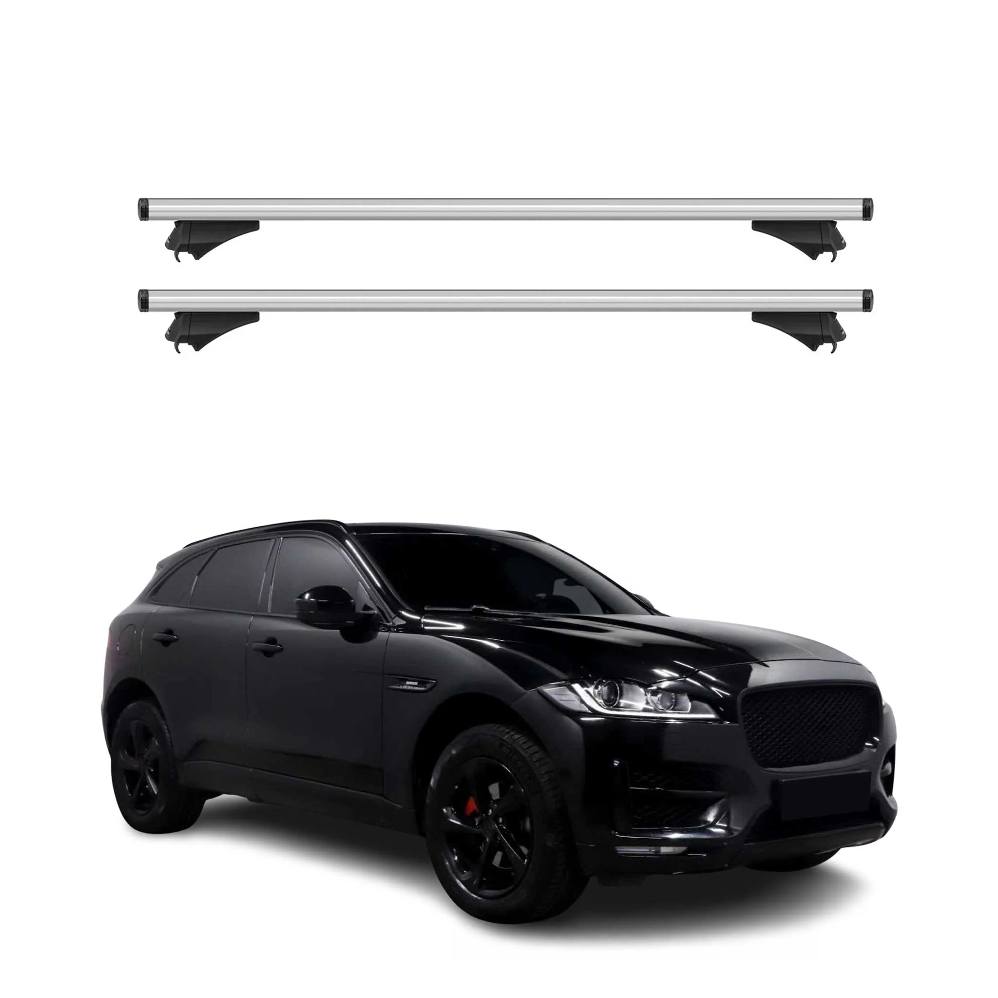 2017-2026 Jaguar F-Pace Roof Rack Cross Bars Silver