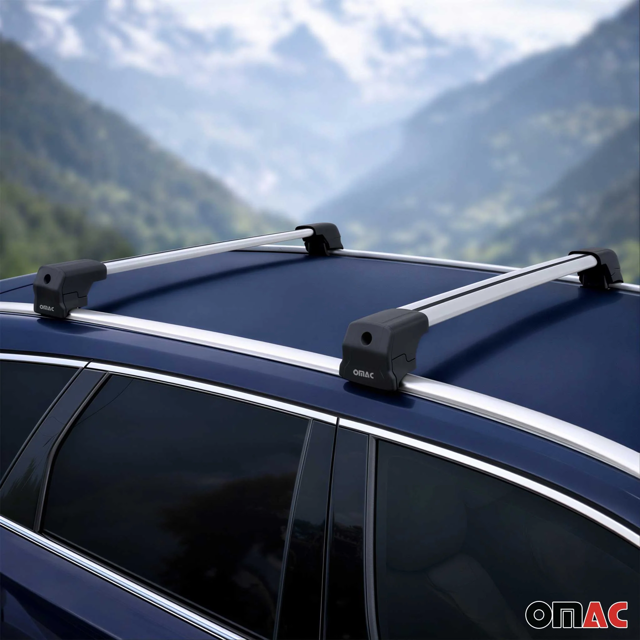 2014-2019 Kia Soul Roof Rack Cross Bars Silver - Image 6