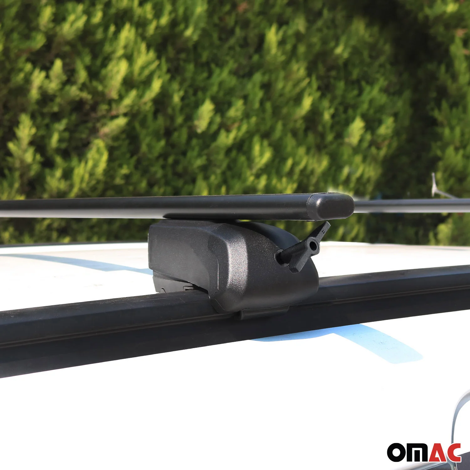 Roof Racks Cross Bars Iron for Chevrolet Bolt EV 2017-2023 Hatchback 2Pcs Black - Image 4