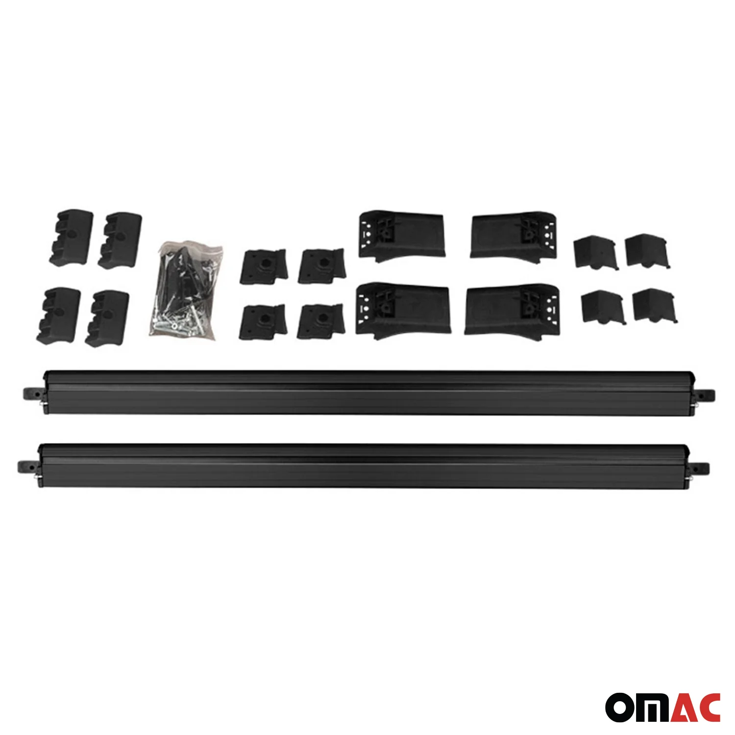 2005-2012 Nissan Pathfinder Roof Rack Cross Bars Black - Image 4