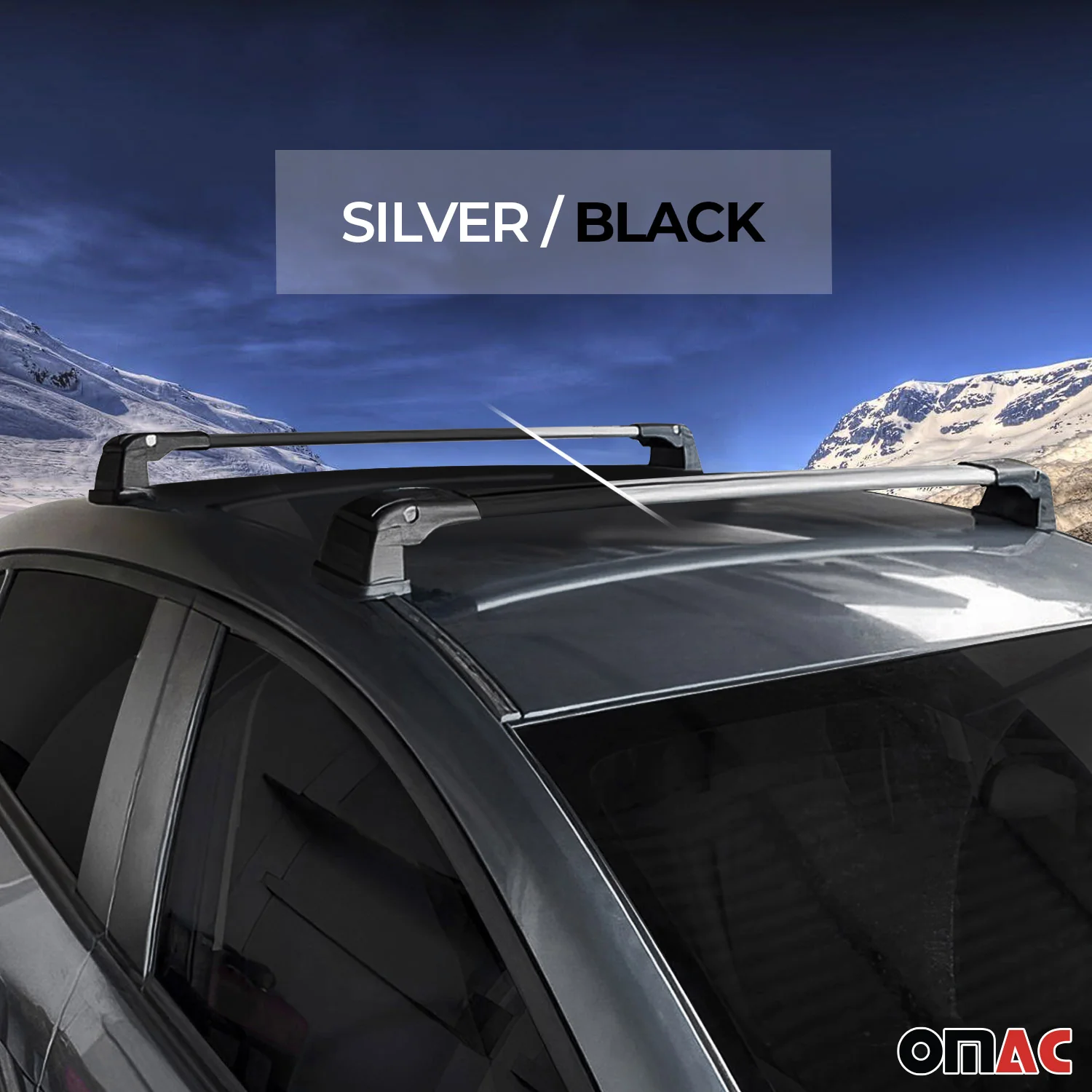 2017-2026 Audi Q7 Roof Rack Cross Bars Black - Image 7