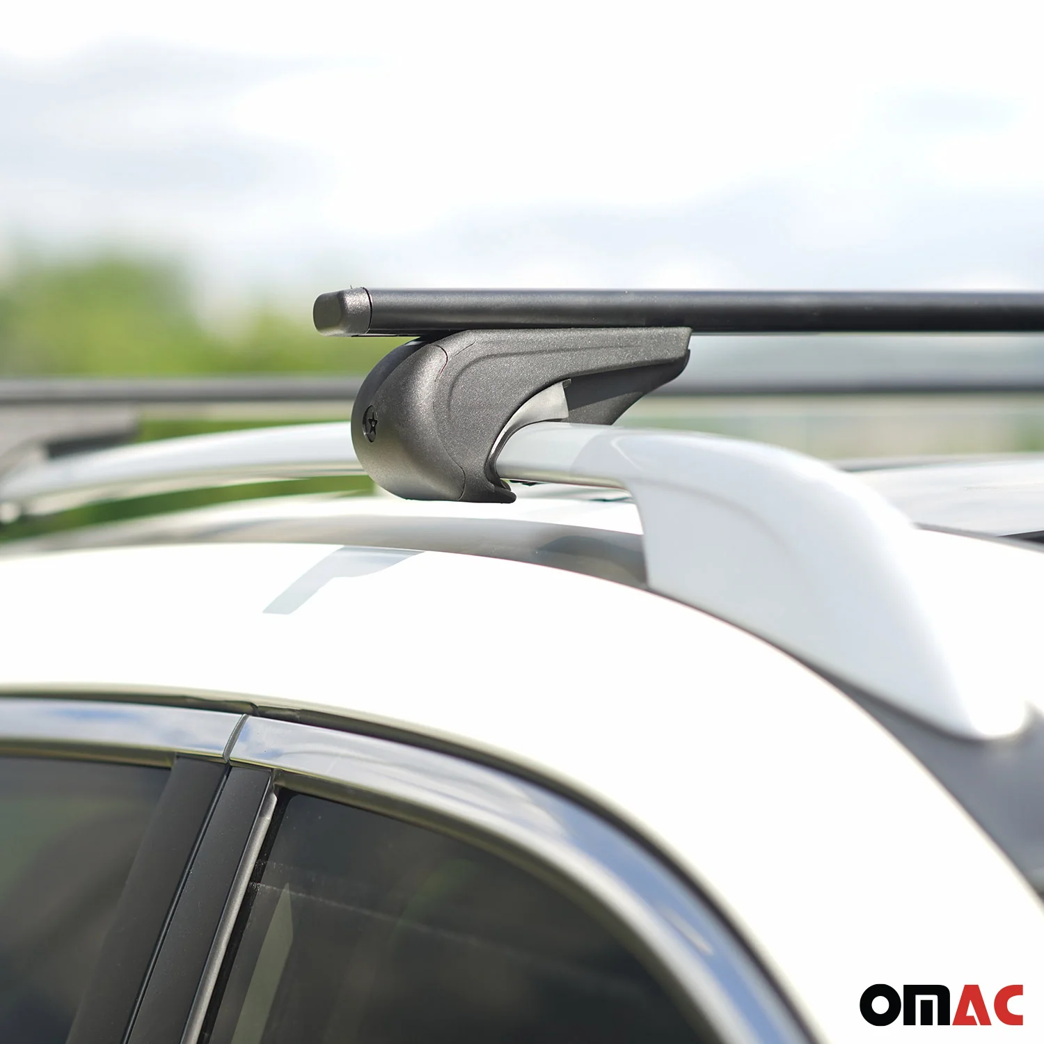 2016-2023 Toyota Hilux Roof Rack Cross Bars Black - Image 4