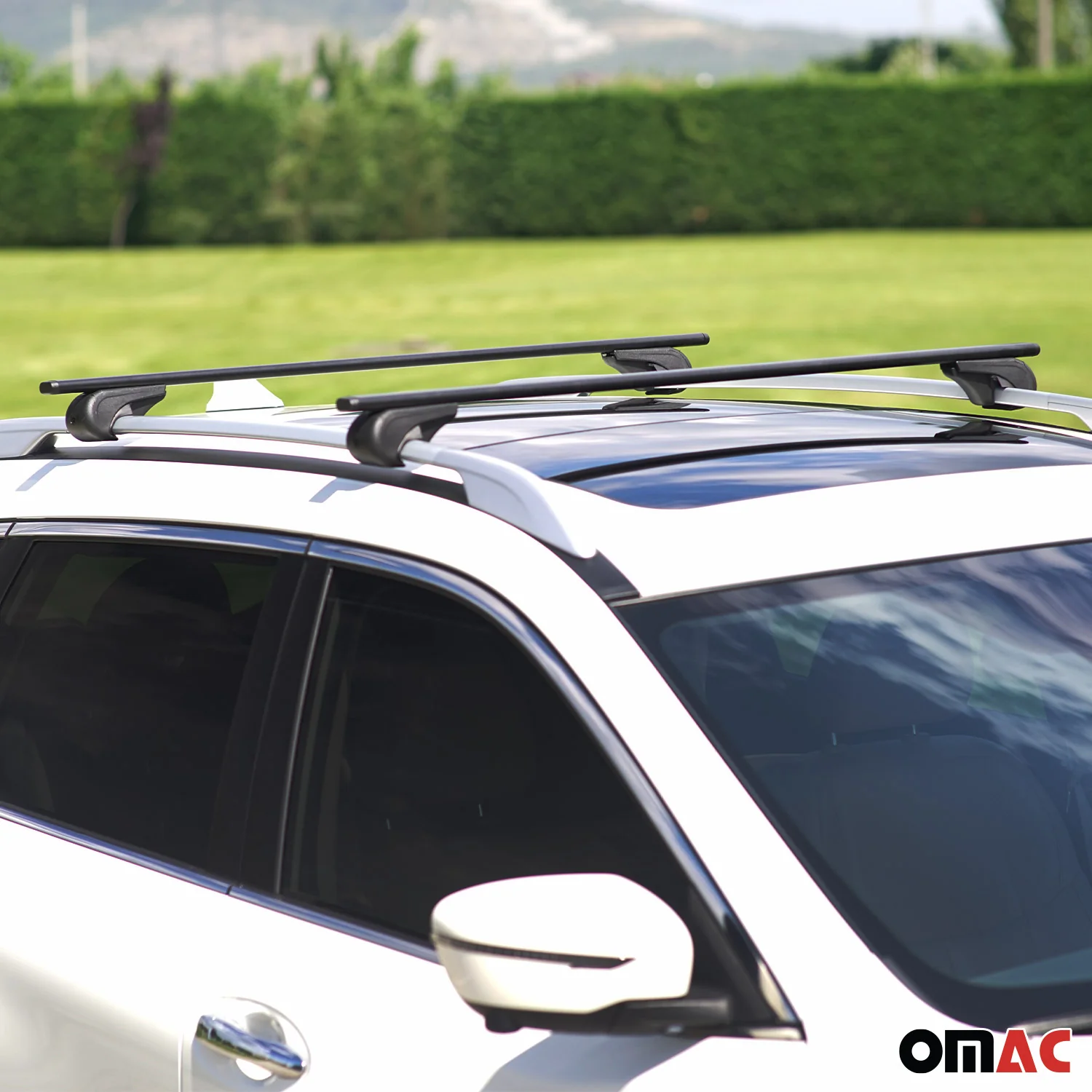 2016-2023 Toyota Hilux Roof Rack Cross Bars Black - Image 6