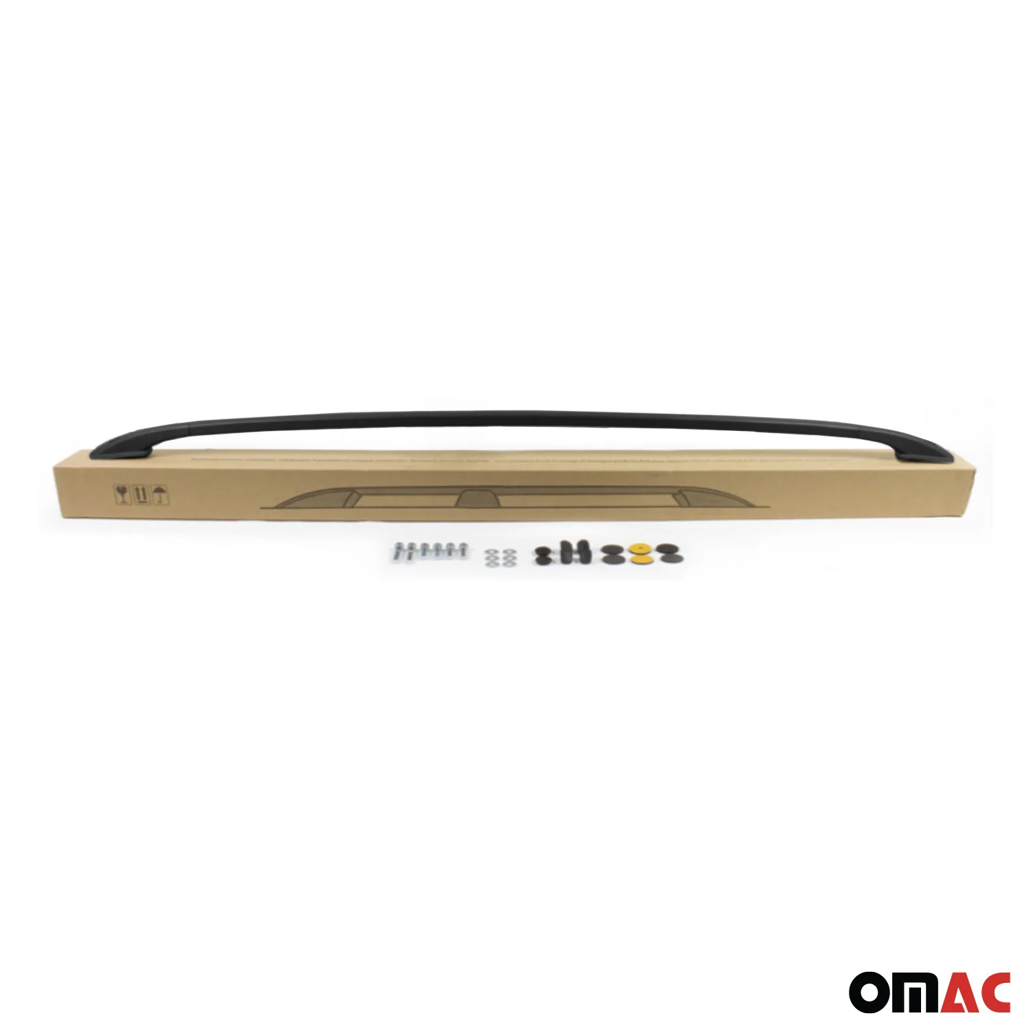 2007-2014 Nissan Qashqai Roof Rack Rails Side Rails Black - Image 6