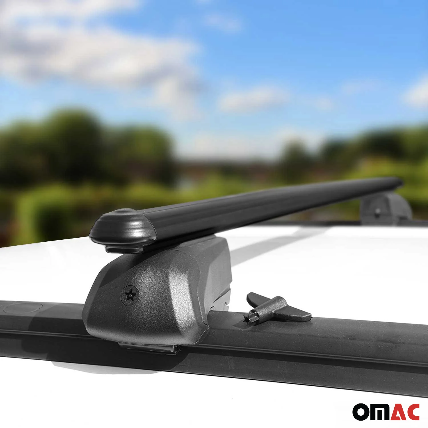 2020-2023 Kia Soul EV Roof Rack Cross Bars Black - Image 11