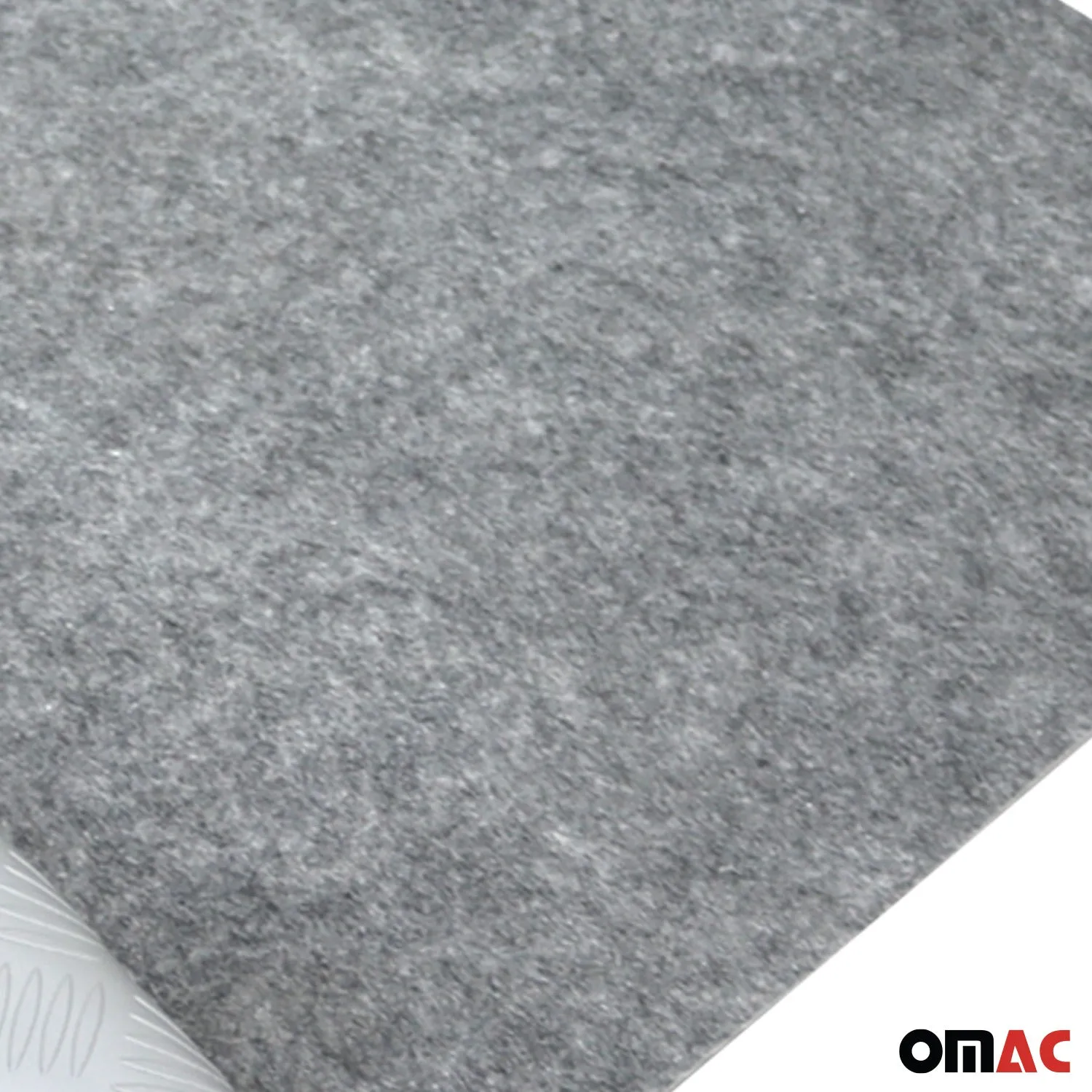 Rubber Pickup Trunk Mat Truck Bed Liner Trimmable Flooring Mat Black & Grey - Image 8
