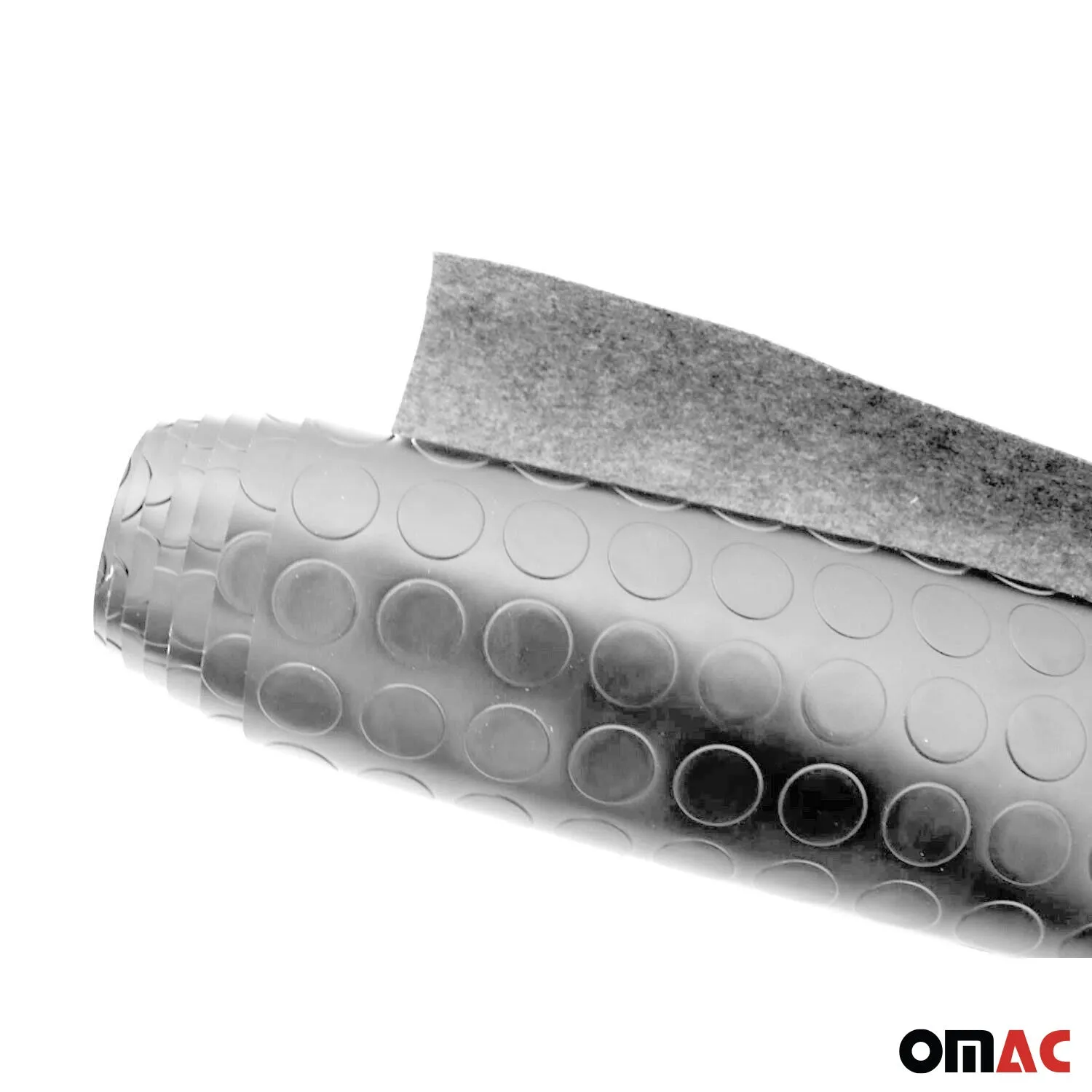 Rubber Truck Bed Liner Trunk Mat Floor Liner Alu. Look Penny Gray 40"x79" - Image 8