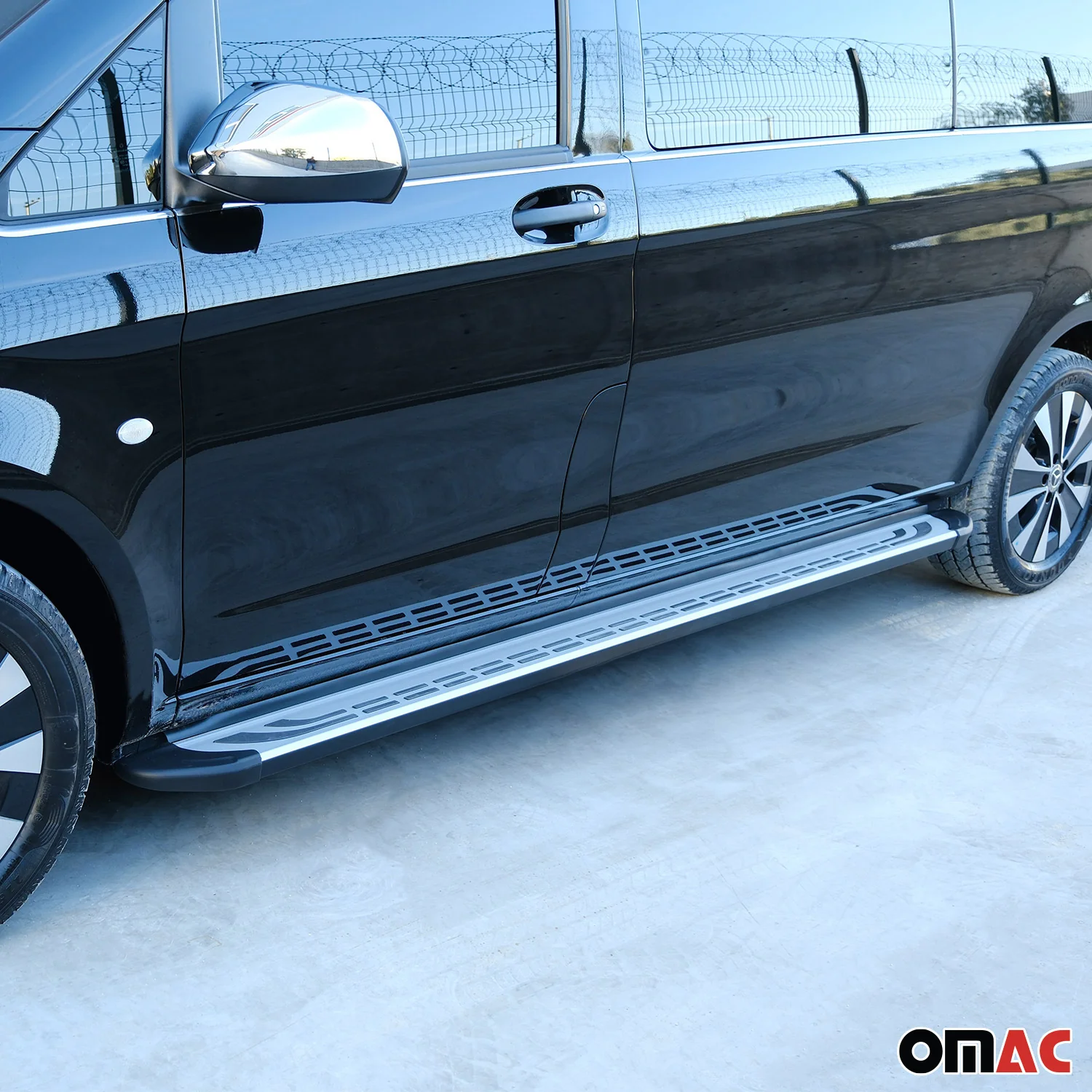 2016-2022 Honda HR-V Running Boards Side Steps Silver & Black - Image 11