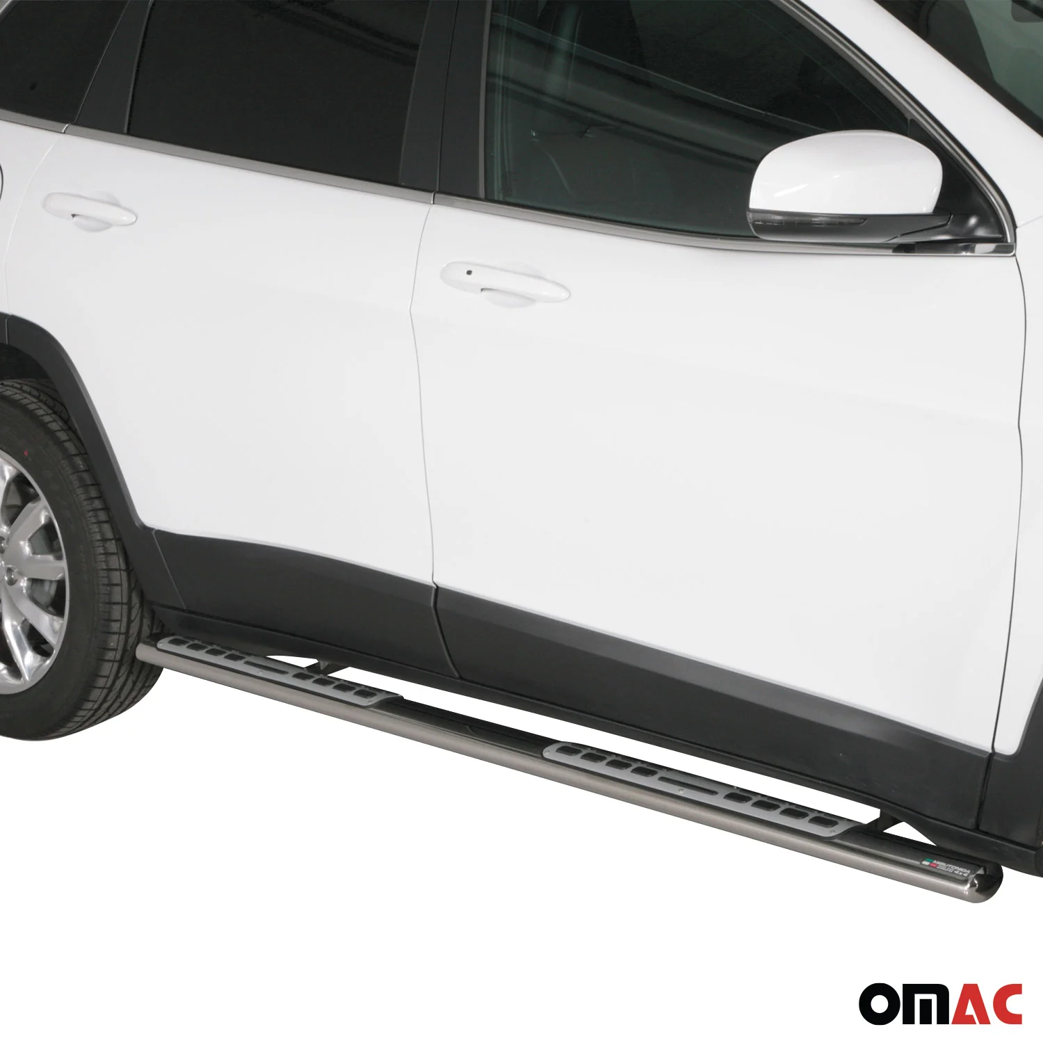 2014-2023 Jeep Cherokee Running Boards Side Steps Silver Local Pickup - Image 2