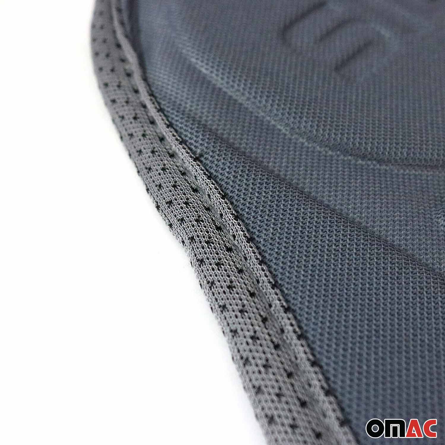 Audi Car Seat Protector Cushion Cover Mat Pad Gray Gray 2 Pcs - Image 7