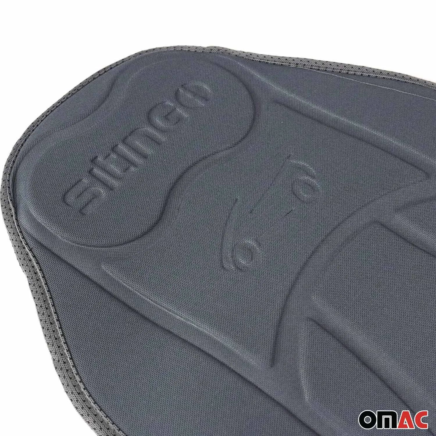 Chevrolet Car Seat Protector Cushion Cover Mat Pad Gray Gray 2 Pcs - Image 5