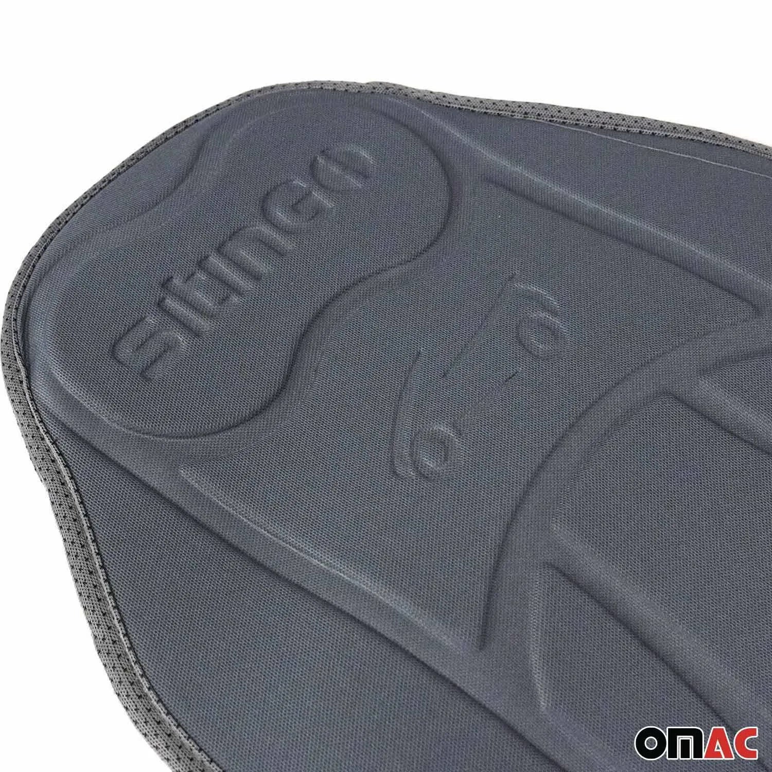 Fiat Car Seat Protector Cushion Cover Mat Pad Gray Gray 2 Pcs - Image 5
