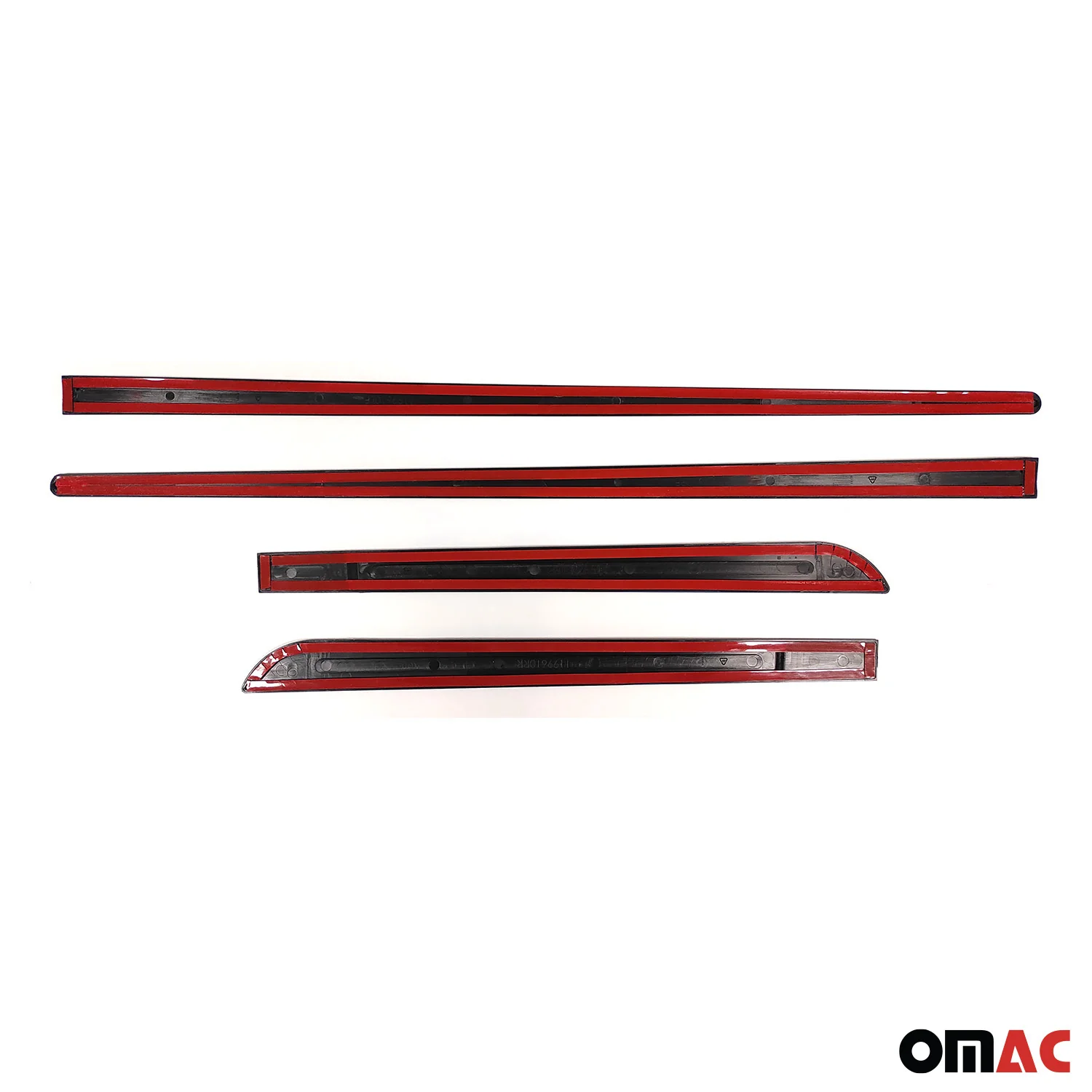 BMW Side Door Molding Trim Skirt Garnish Stainless Steel Silver 4Pcs - Image 9