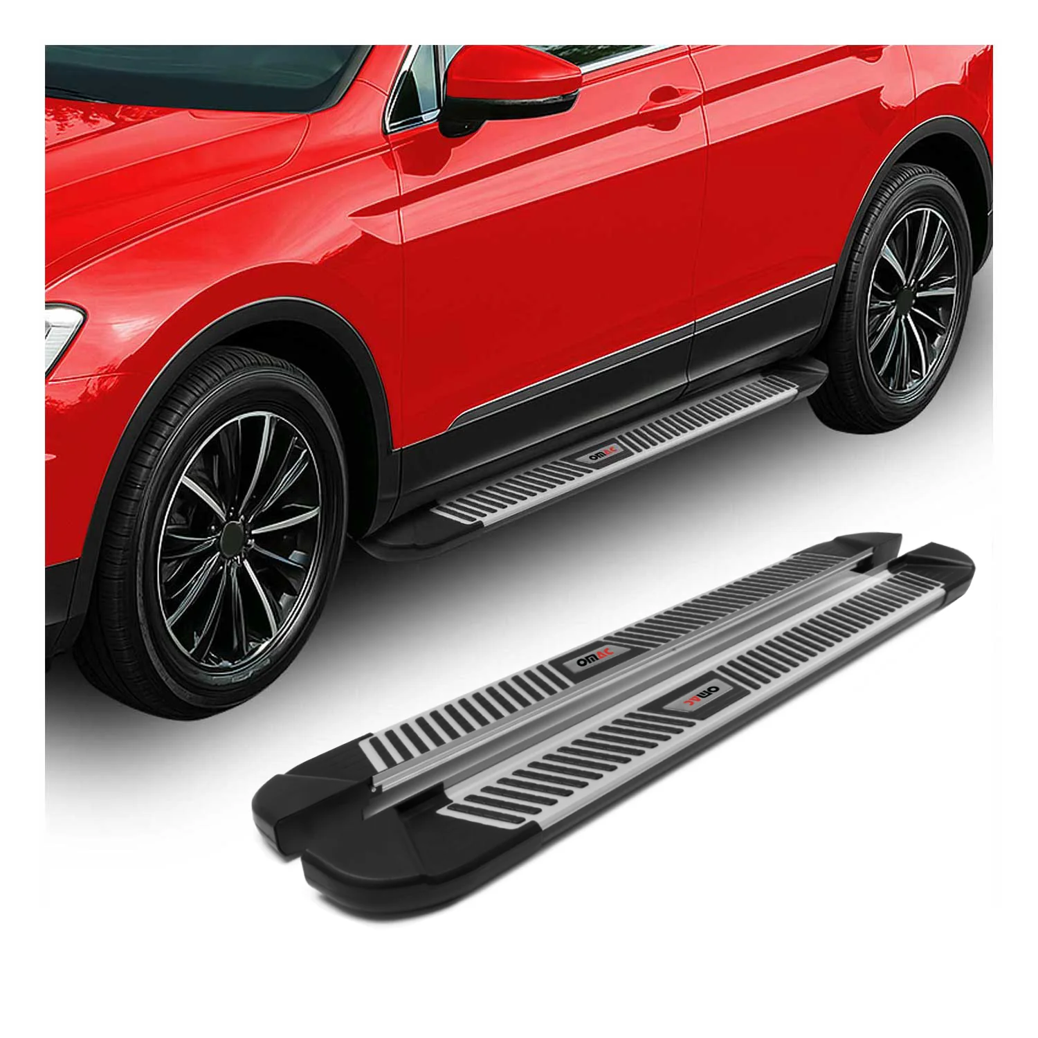 2019-2023 Hyundai Santa Fe Nerf Bar Side Step Running Boards Alu 2x - Image 2