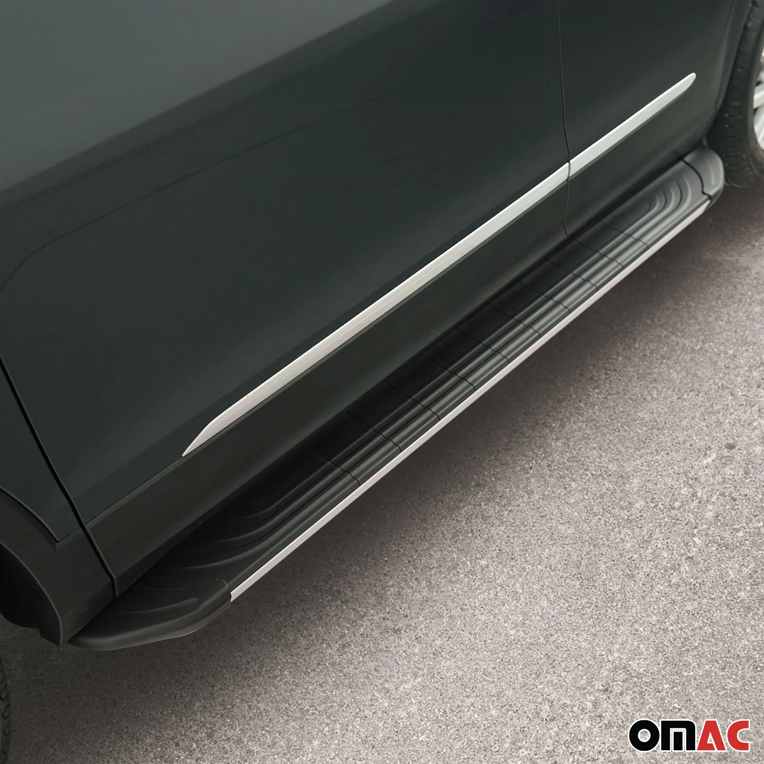 2022-2024 Ford Maverick Nerf Bar Side Step Running Boards Alu 2x - Image 3