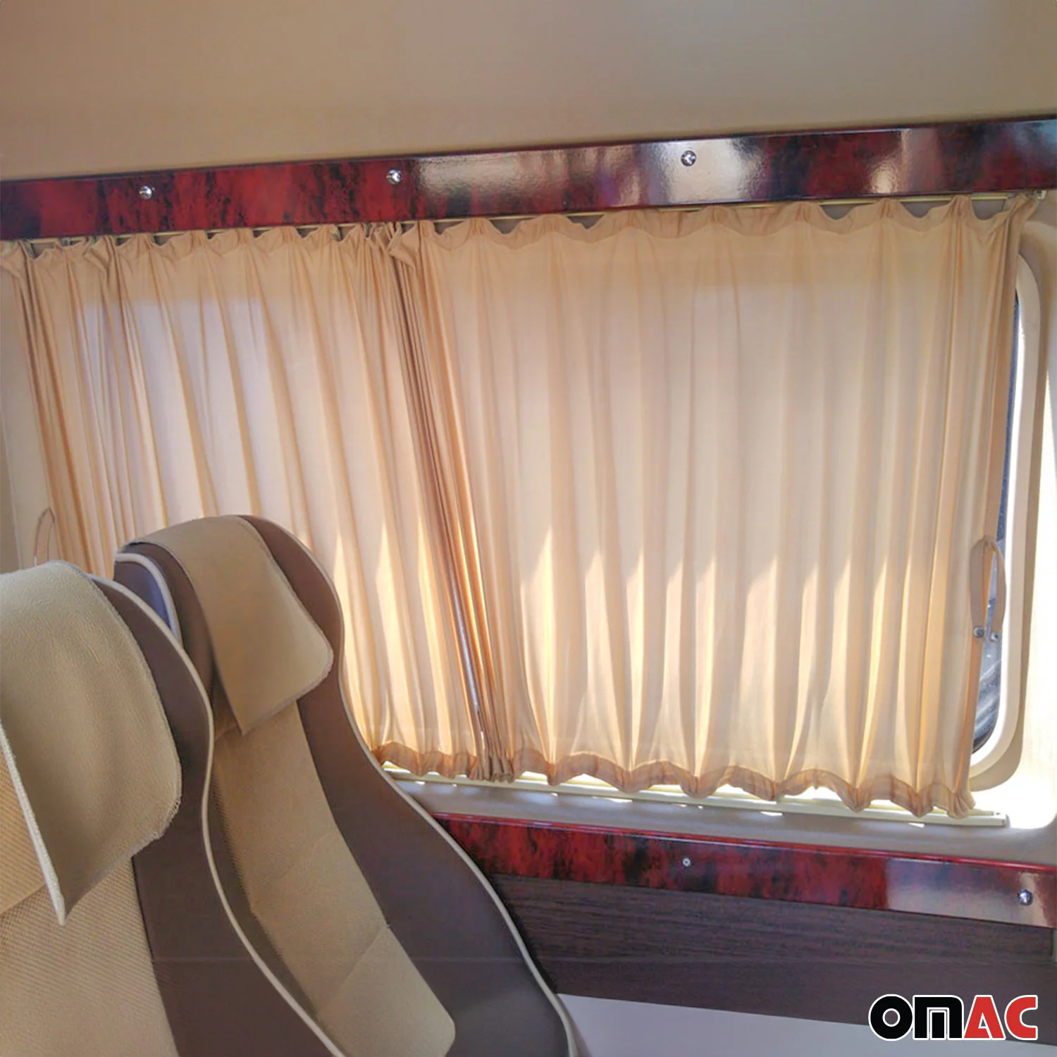 1992-2003 VW Eurovan Side Window Curtain Sunshade Sliding Door 2x Barn Door 1x - Image 2