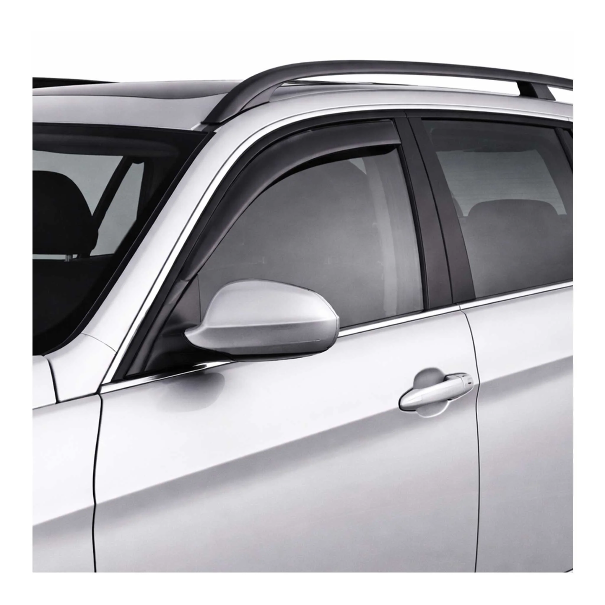 2005-2012 BMW 3 Series E90 Sedan 2004-2011 / E91 Touring Window Visor Vent Rain Deflector 2Pcs Smoke