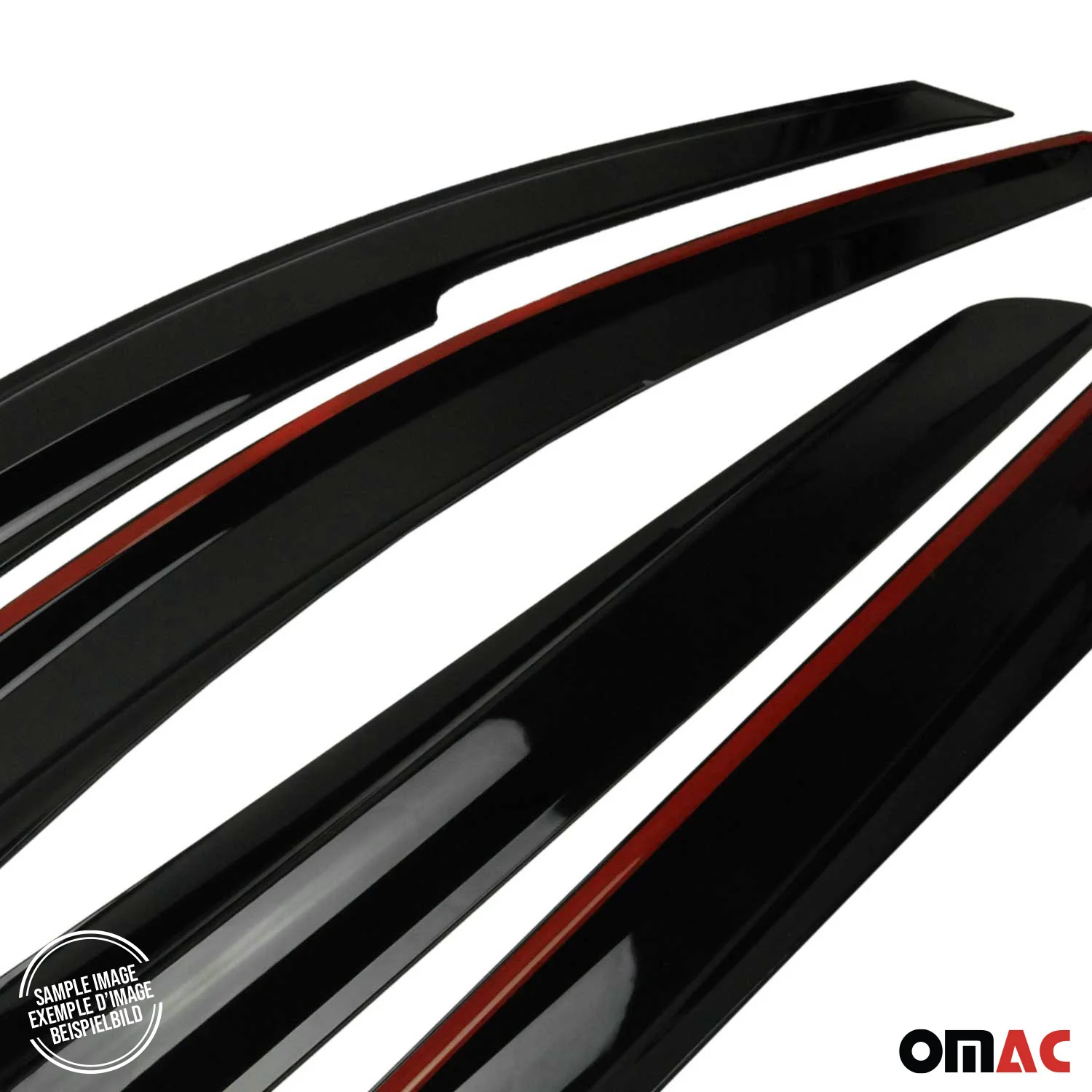 2010-2014 Kia Sorento Window Visor Vent Rain Deflector 4Pcs Smoke - Image 12