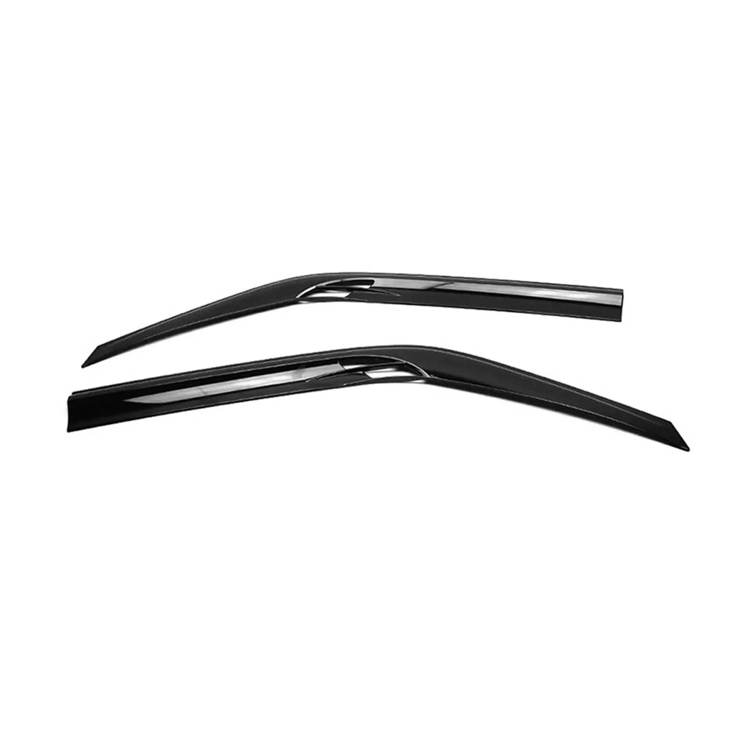 2019-2026 Mercedes Sprinter W907 910 Window Visor Vent Rain Deflector 2Pcs Smoke - Image 2