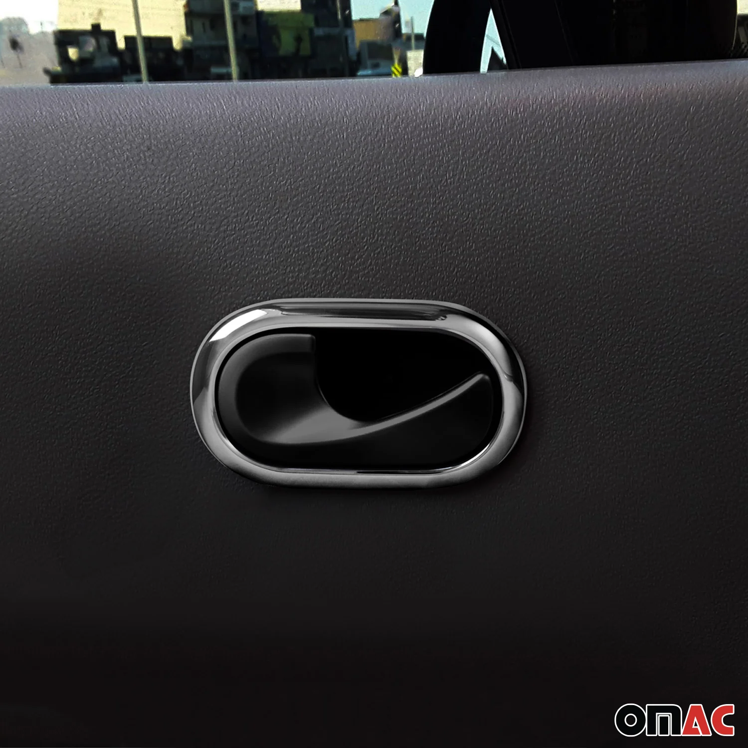 2016-2019 Smart ForTwo Car Door Handle Cover Protector Stainless Steel Chrome 2 Pcs - Image 2