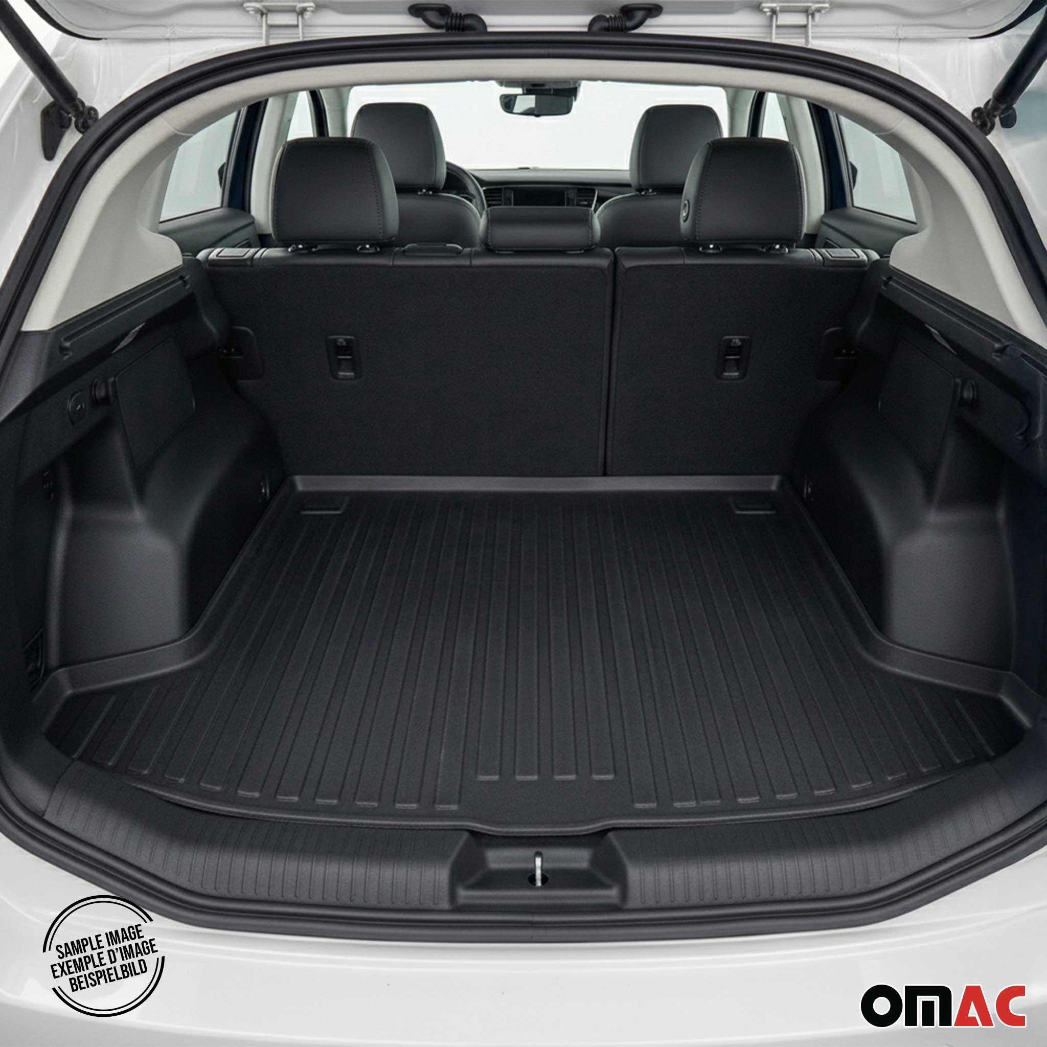 2002-2006 Honda CR-V Cargo Liner Trunk Mat All Weather Black - Image 2