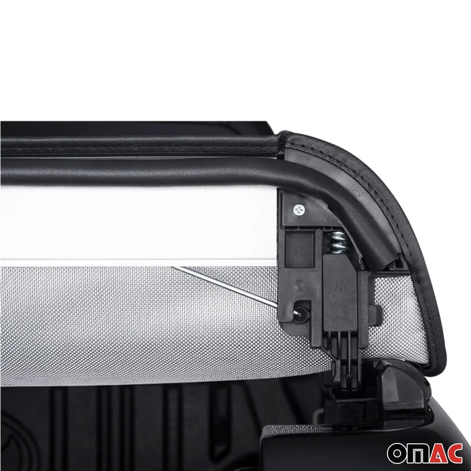 2022-2024 Ford Maverick Soft Roll-Up Tonneau Cover Foldable Silver - Image 7