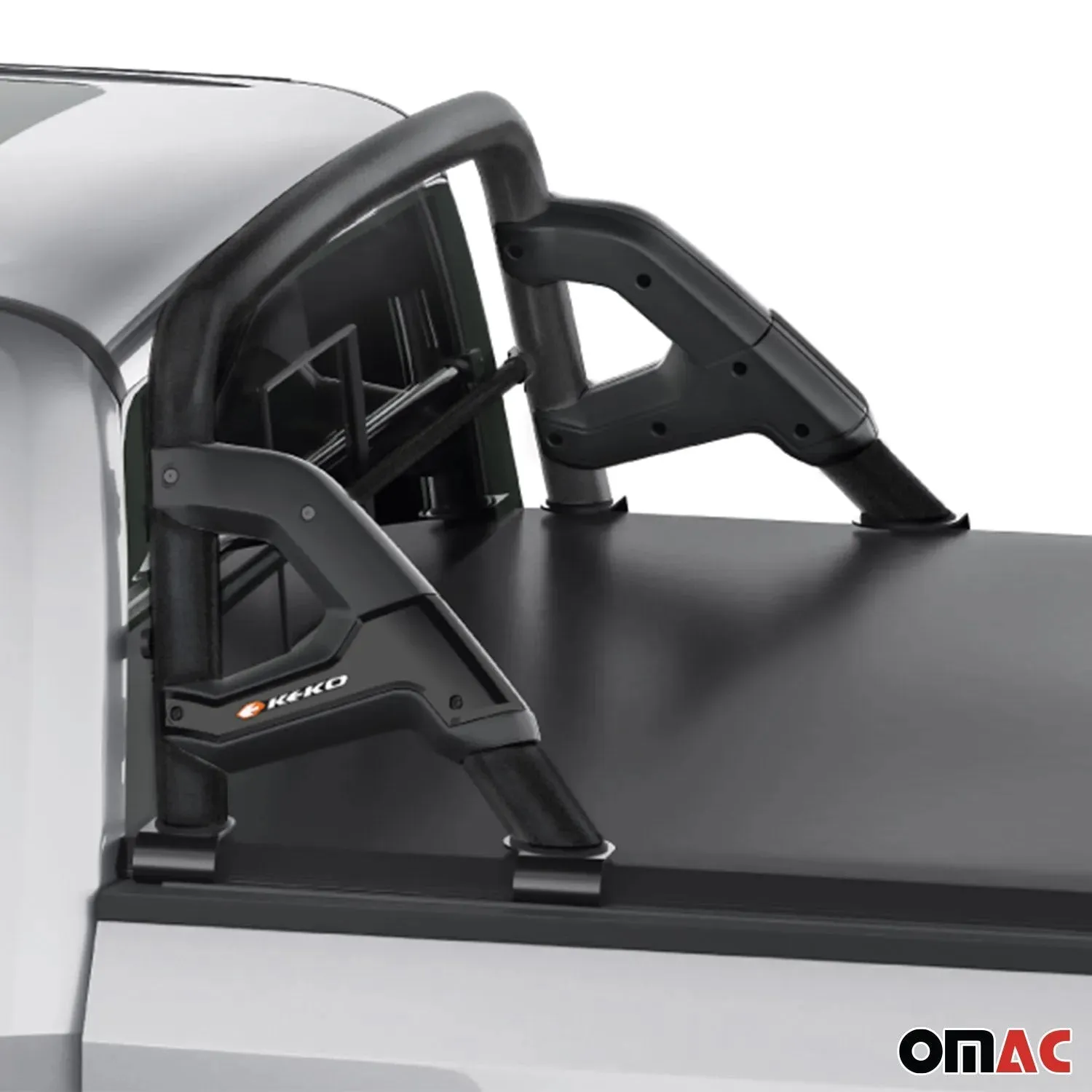 2015-2023 Ford F-150 Sports bar Roll Bar Sport Rack Head Cargo Bed Black - Image 5