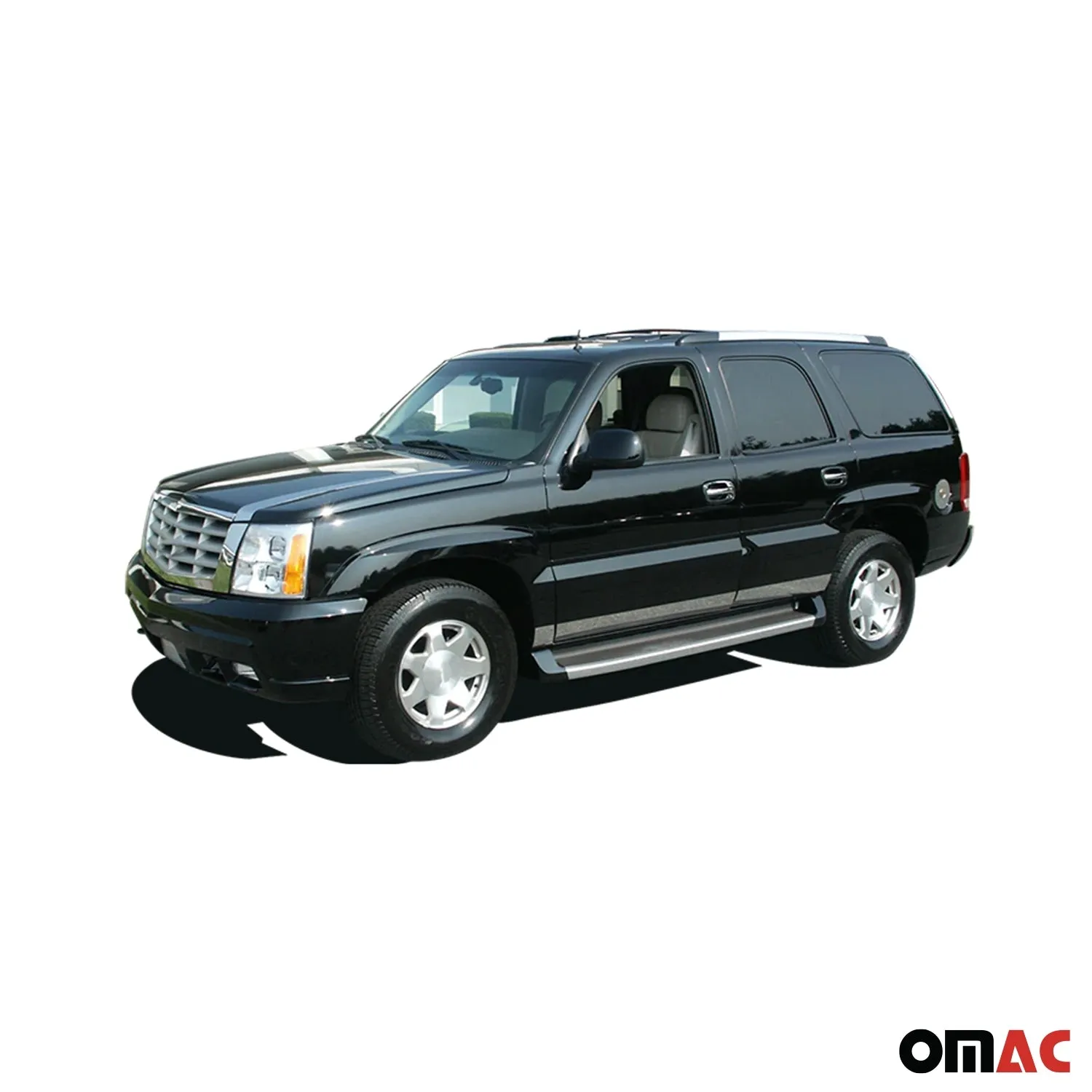 2002-2006 Cadillac Escalade Stainless Rocker Panel Trim 10Pc - Image 3