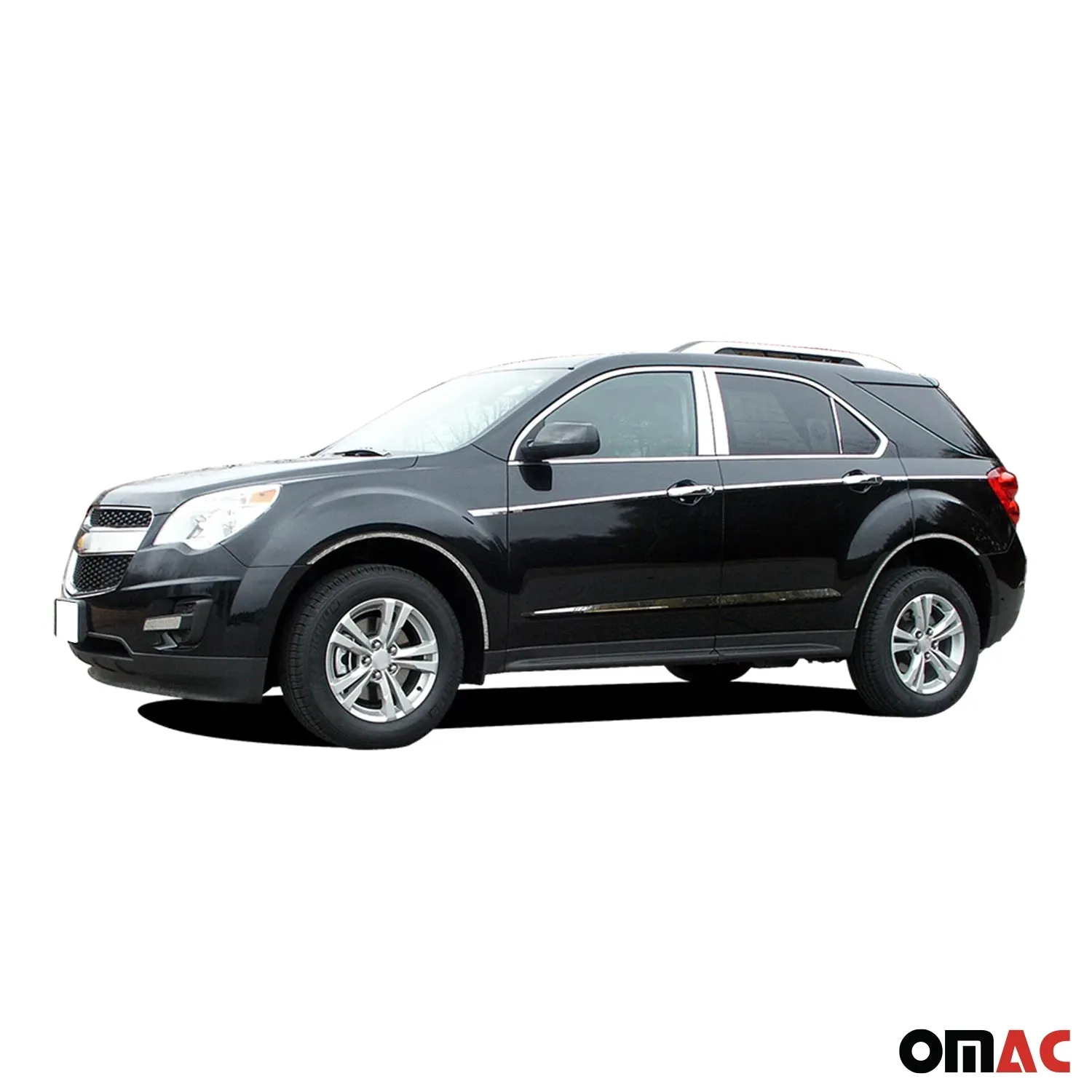 2010-2017 Chevrolet Equinox Stainless Rocker Panel Trim 4 Pcs - Image 2