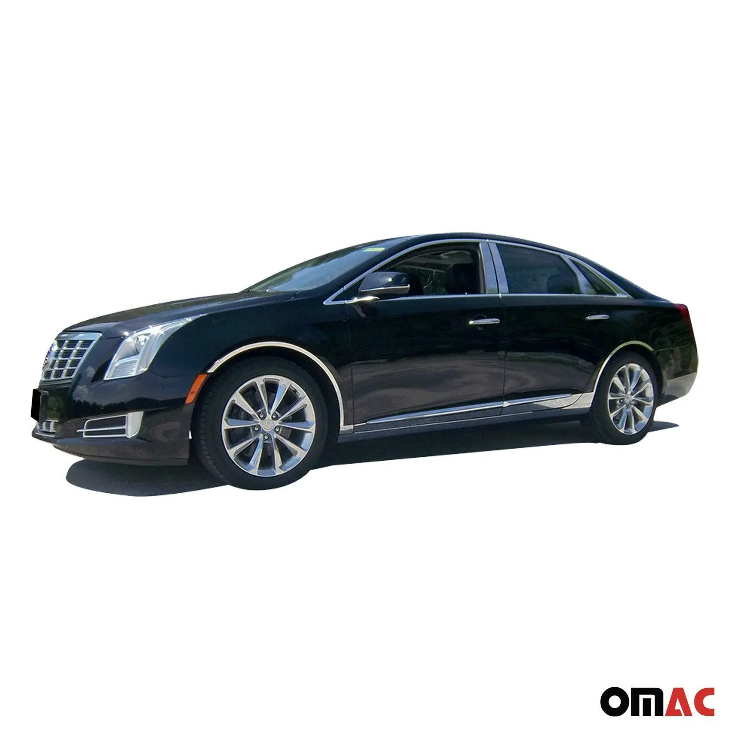 2013-2019 Cadillac XTS Stainless Steel Pillar Trim 6 Pcs - Image 2