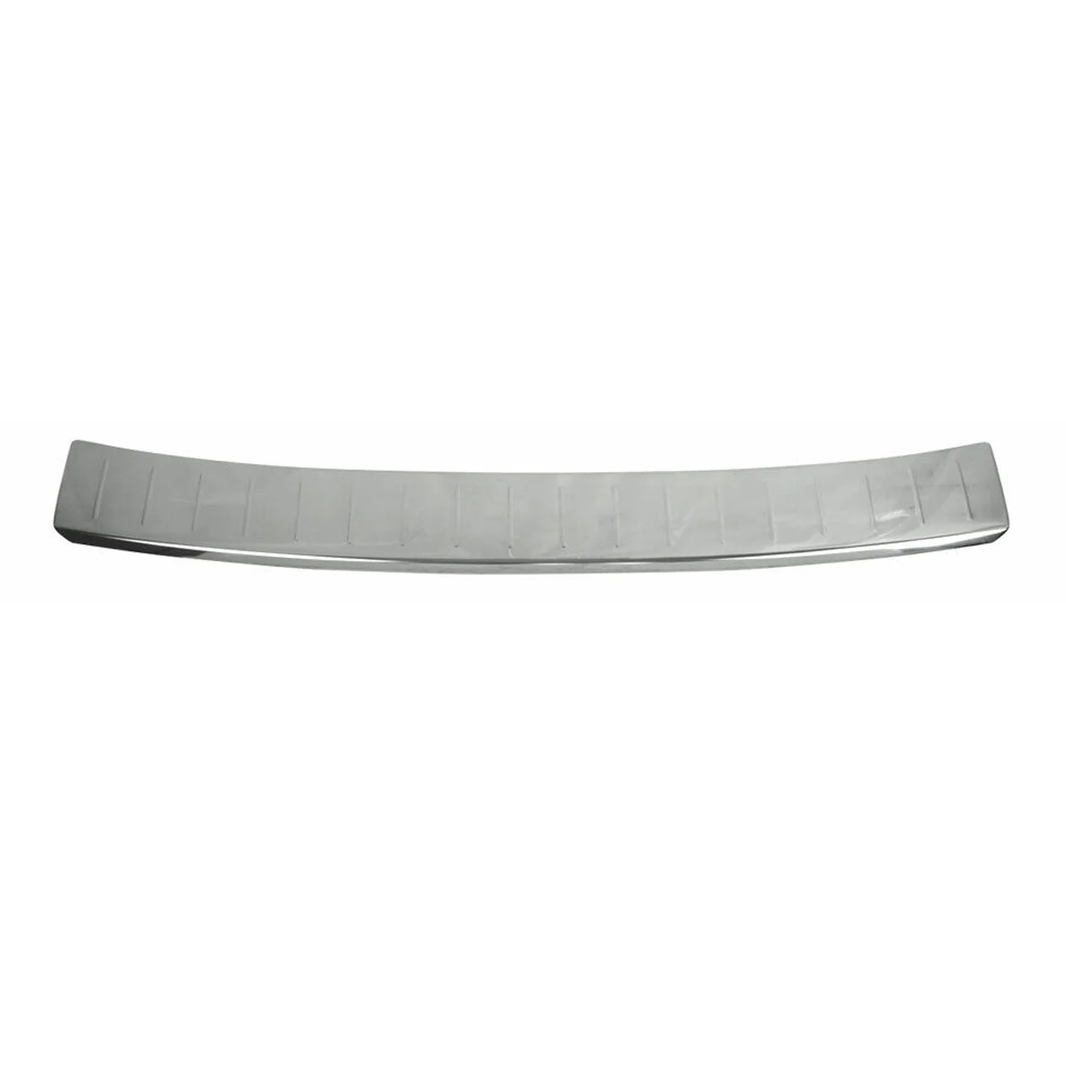 2013-2015 Subaru XV Crosstrek Rear Bumper Guard Stainless Steel Glossy - Image 2
