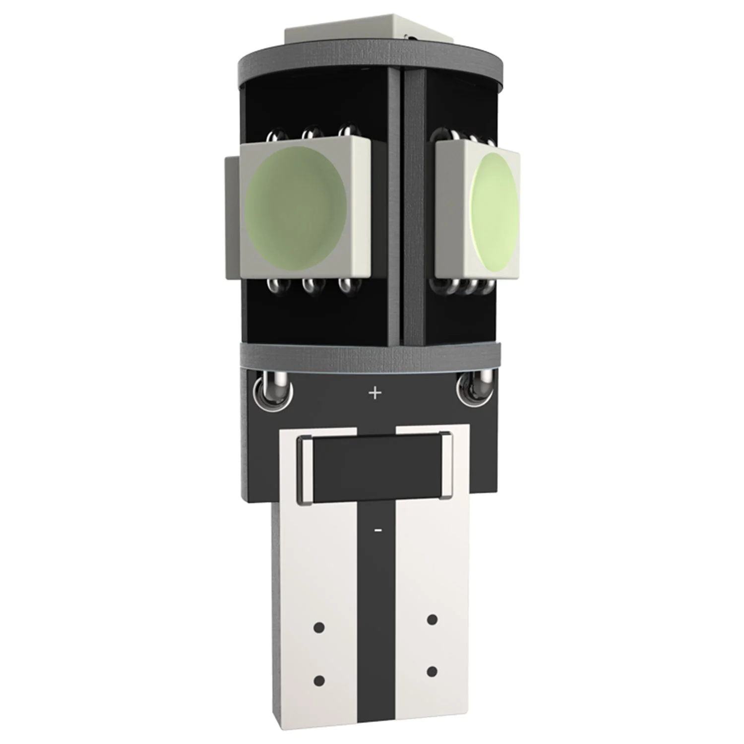 T10 5 SMD LED Bulb w/ Integrated Canbus - 2PC White - Image 9