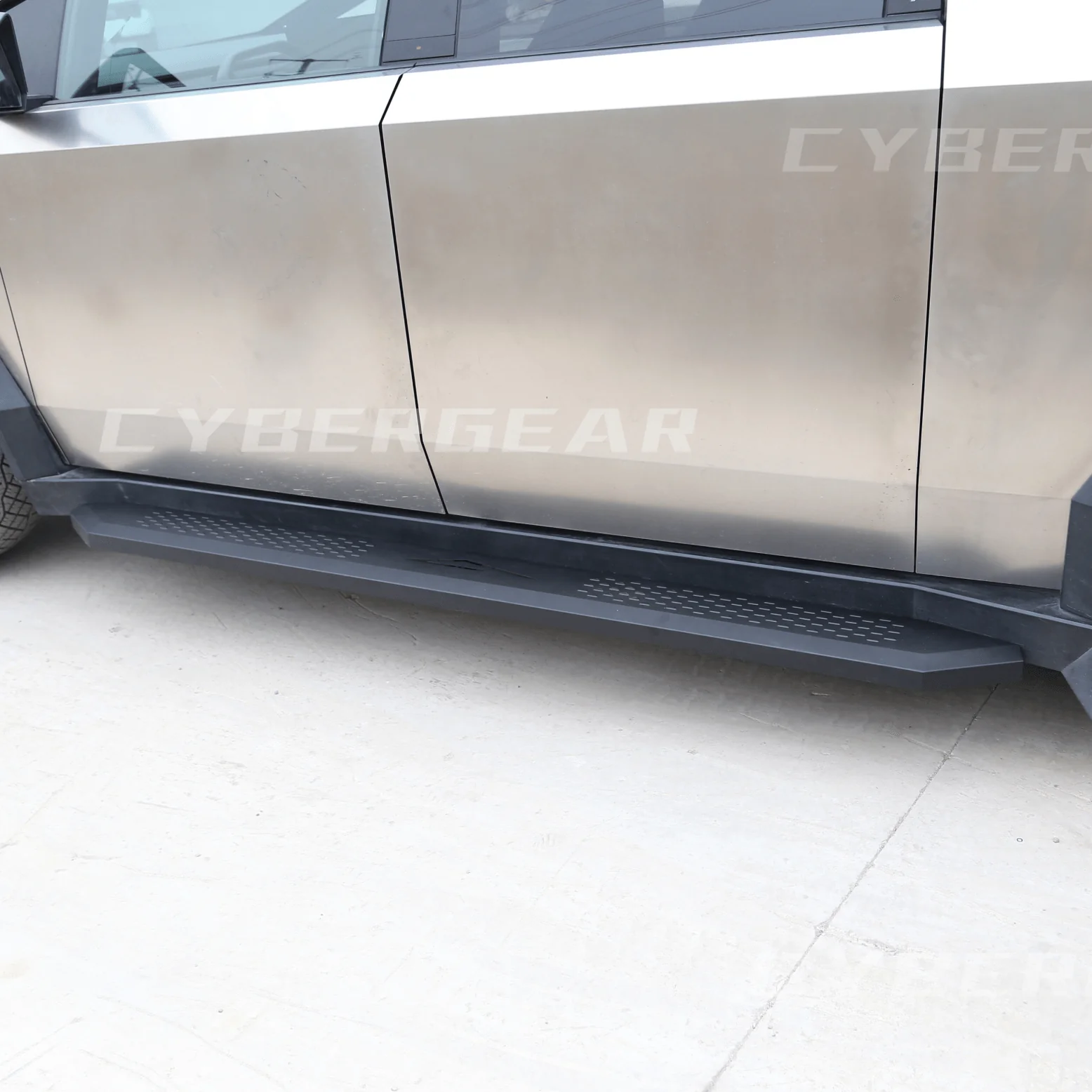 Tesla Cybertruck Running Board Set Nerf Bars Side Steps Solid Design - Image 3
