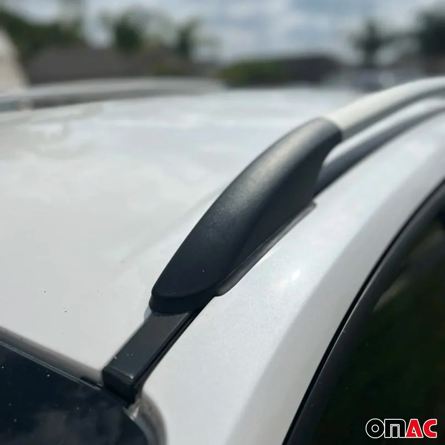 2013-2019 Volvo V40 Roof Rack Rails Side Rails Silver - Image 6