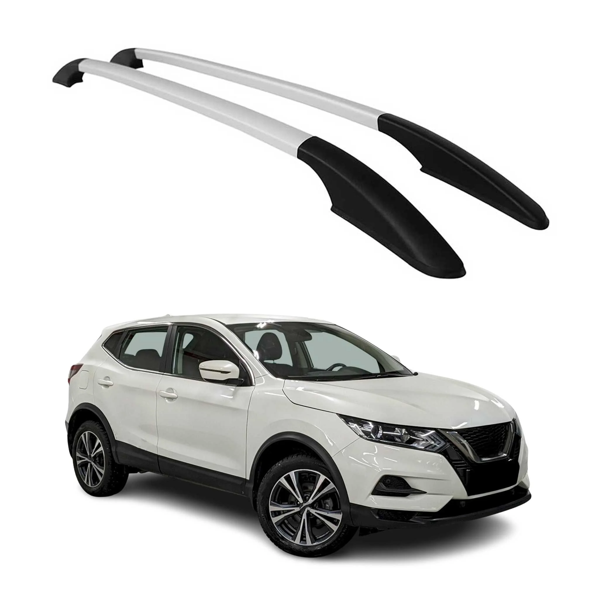 2017-2022 Nissan Rogue Sport Roof Rack Rails Side Rails Silver