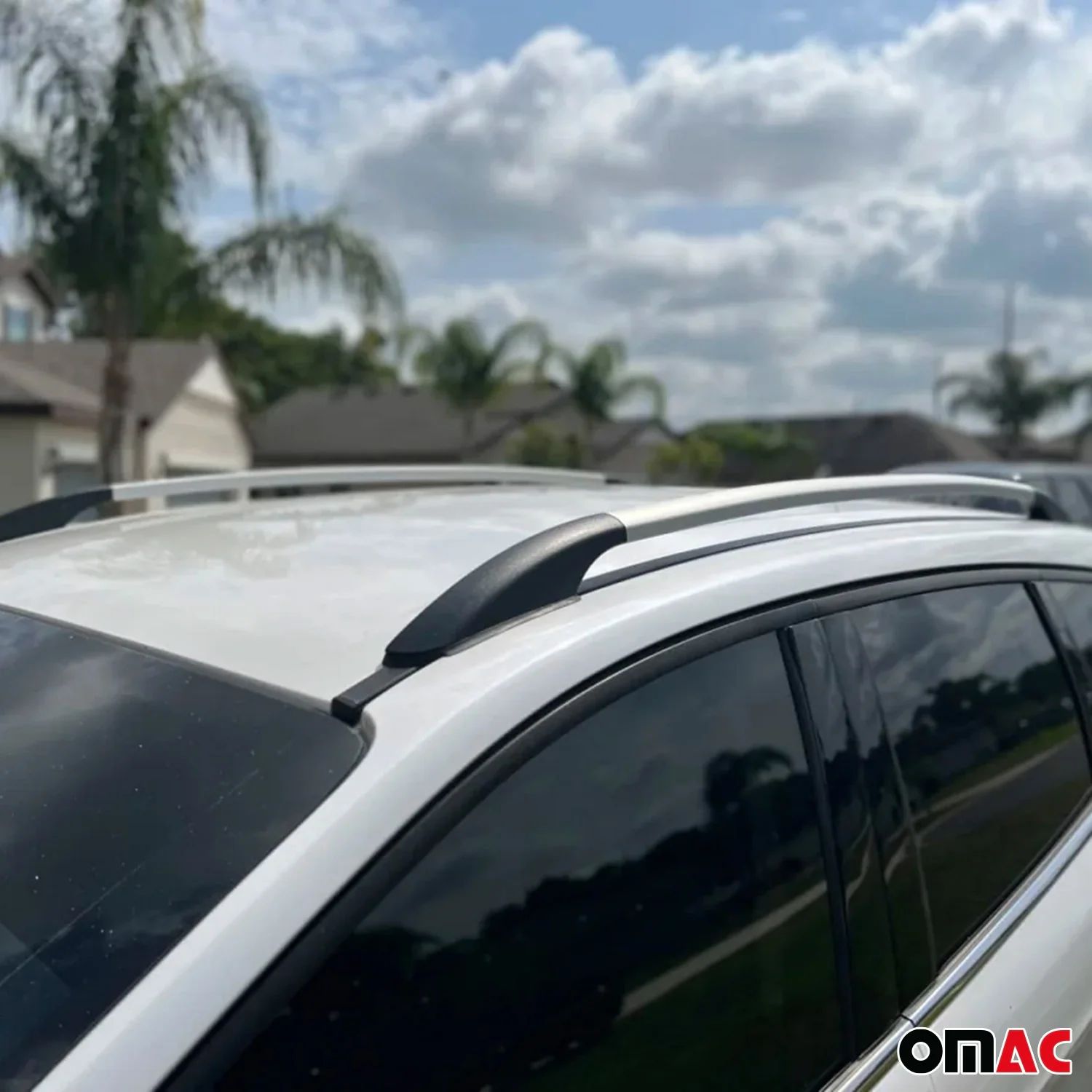 2017-2022 Nissan Rogue Sport Roof Rack Rails Side Rails Silver - Image 4
