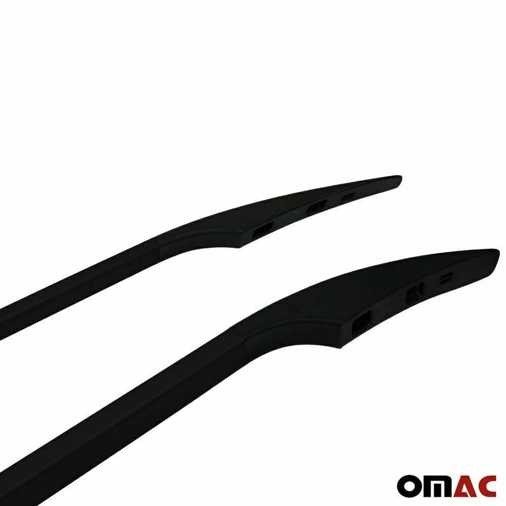 2014-2023 Ford Transit Connect XLT L2 Roof Rack Rails Side Rails Black - Image 9